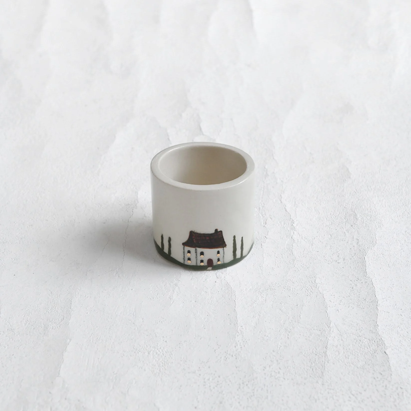 Farmhouse Ceramic Mini Cup