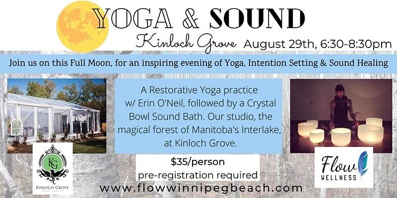 Full Moon Yoga &amp; Sound at Kinloch Grove