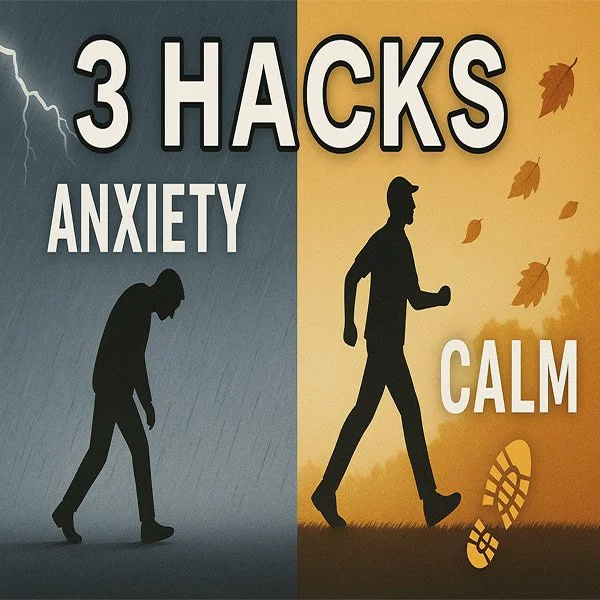3 Walking Hacks That Crush Anxiety Right Now | Podcast Ep. 32