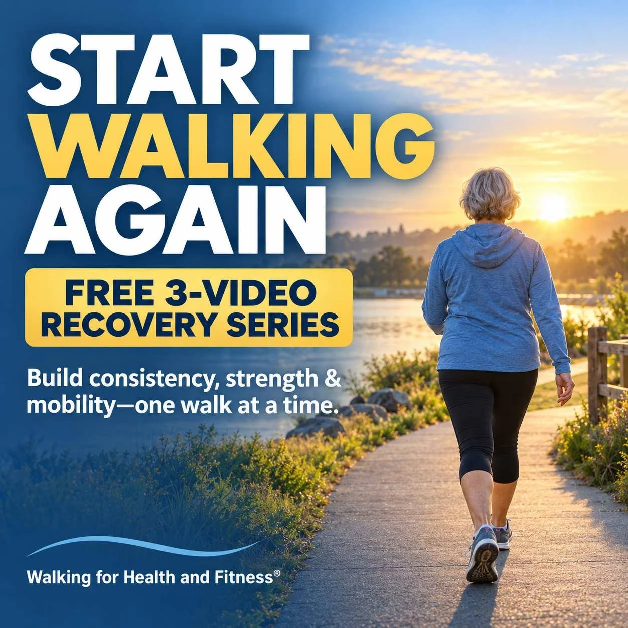 free 3-video recovery series image start walking again