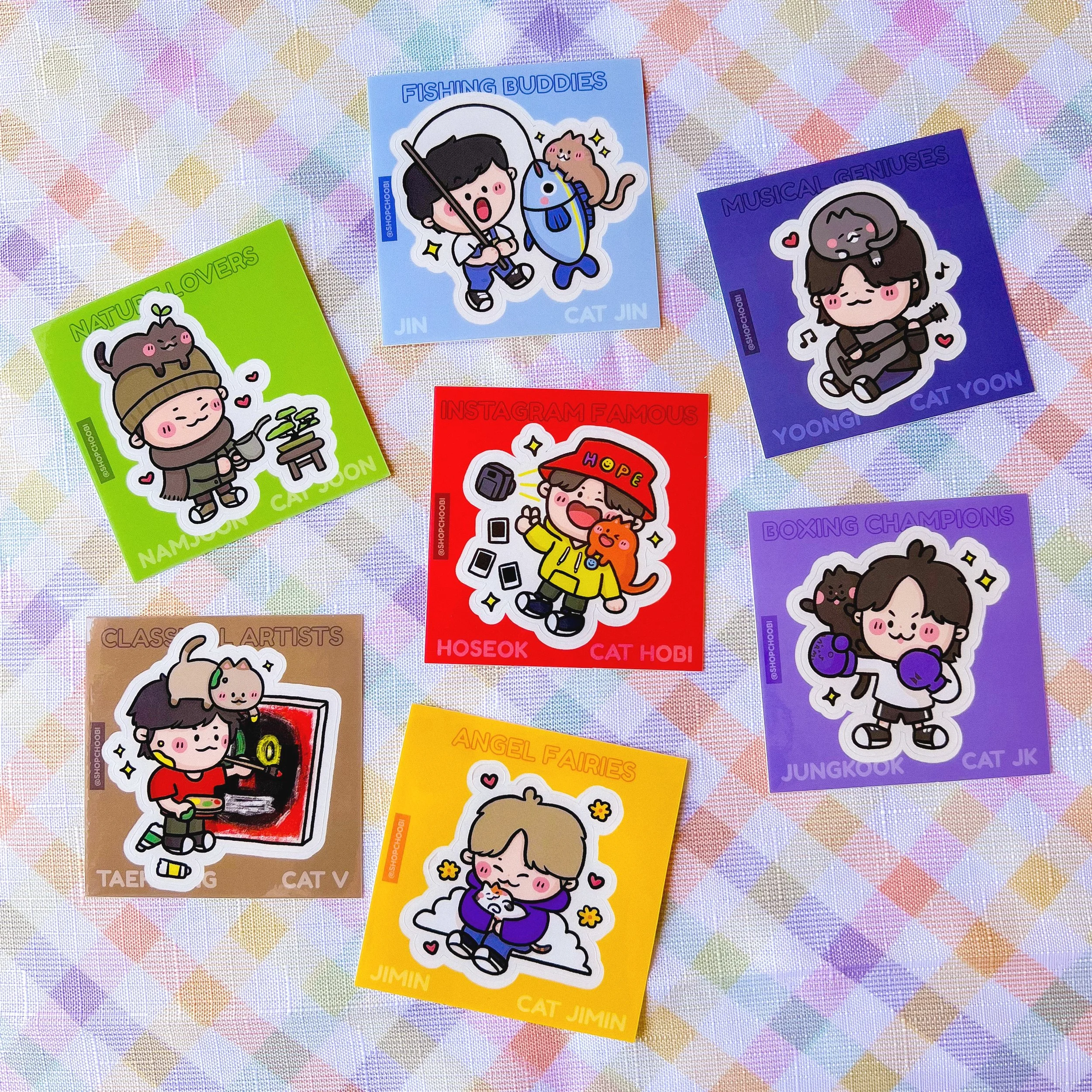 BTS X BTS KITTIES | Stickers