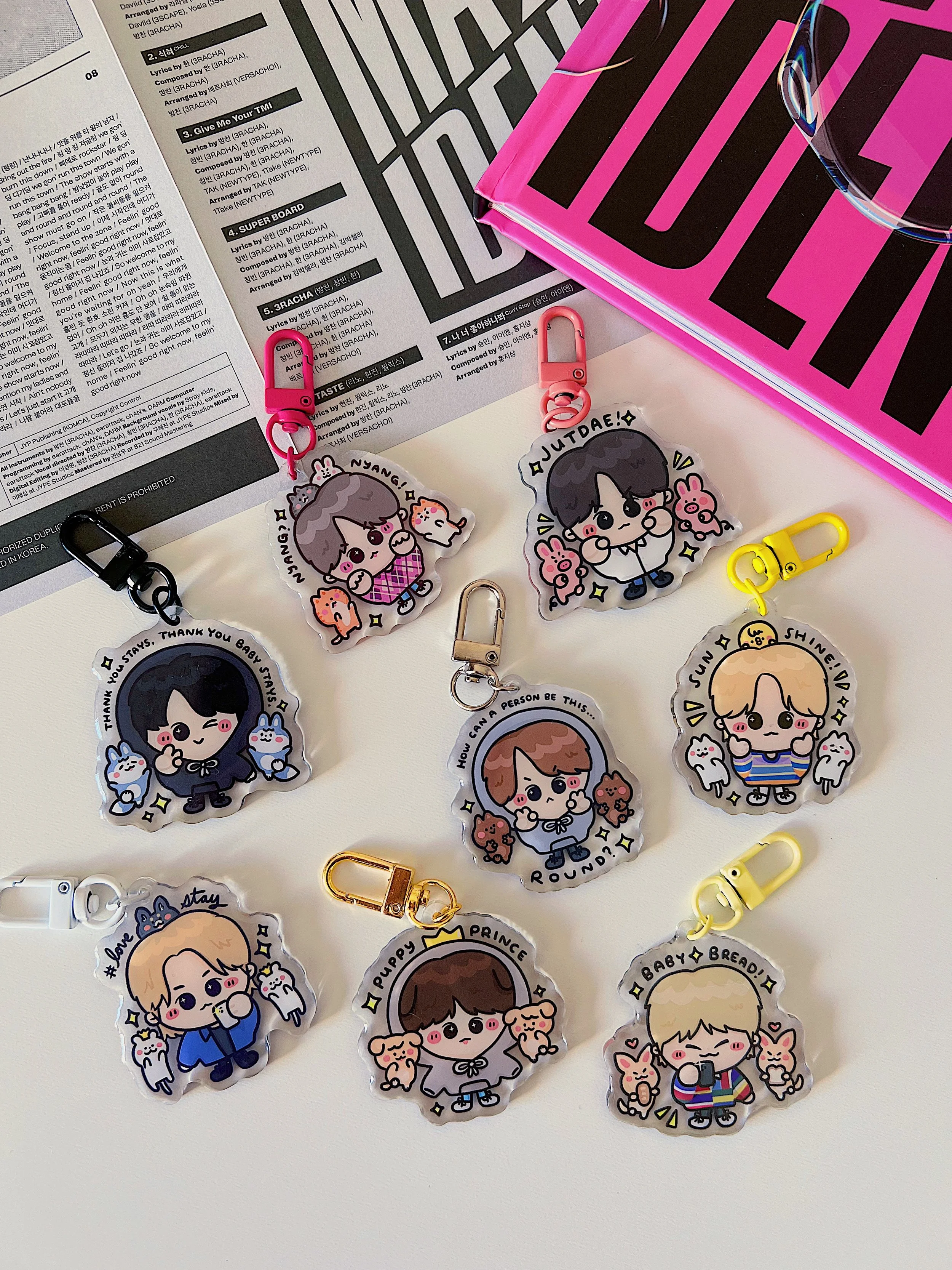 STRAY KIDS | Acrylic Keychains