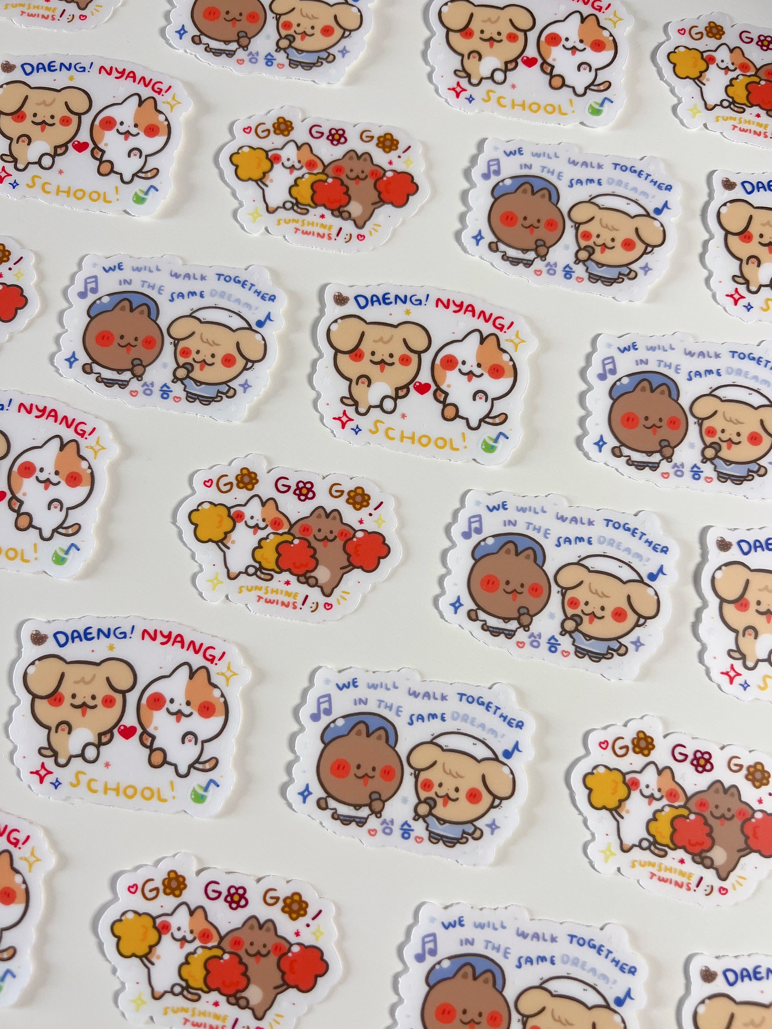 Virgo Line Birthdays (JILIXMIN) | Stickers + Print