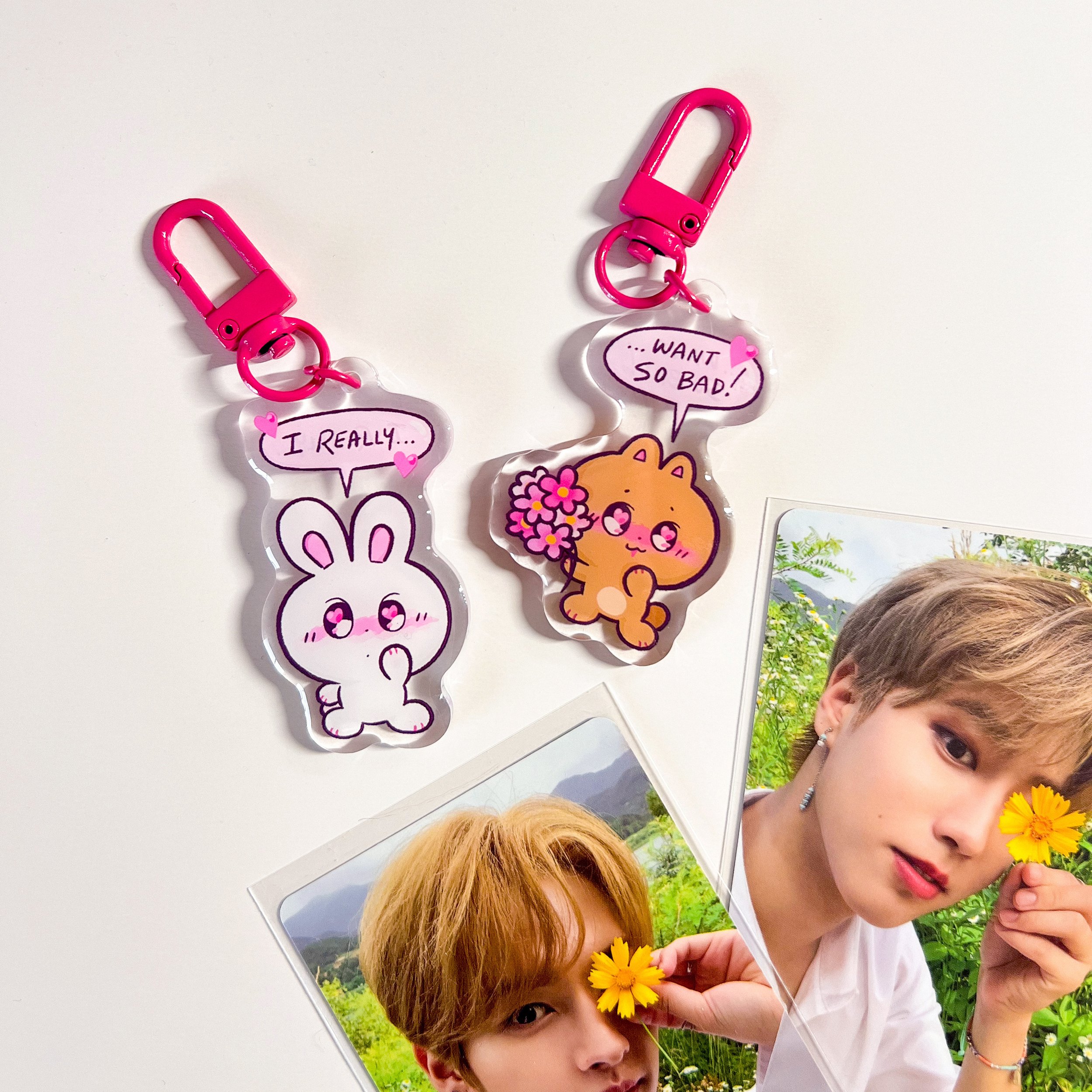 Minsung Want so BAD Keychains