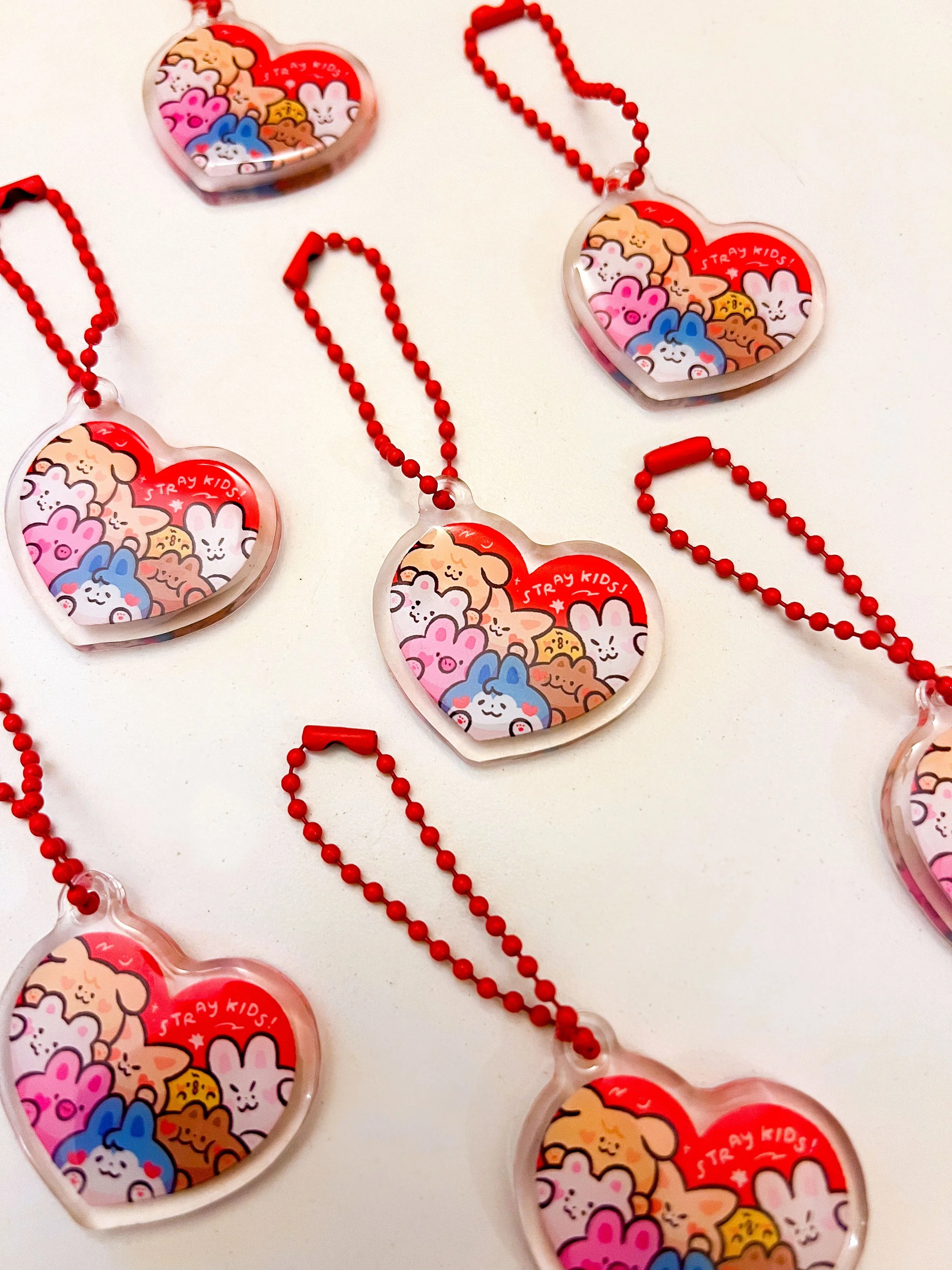 OT8 SKZ LOVE! | Acrylic Keychain