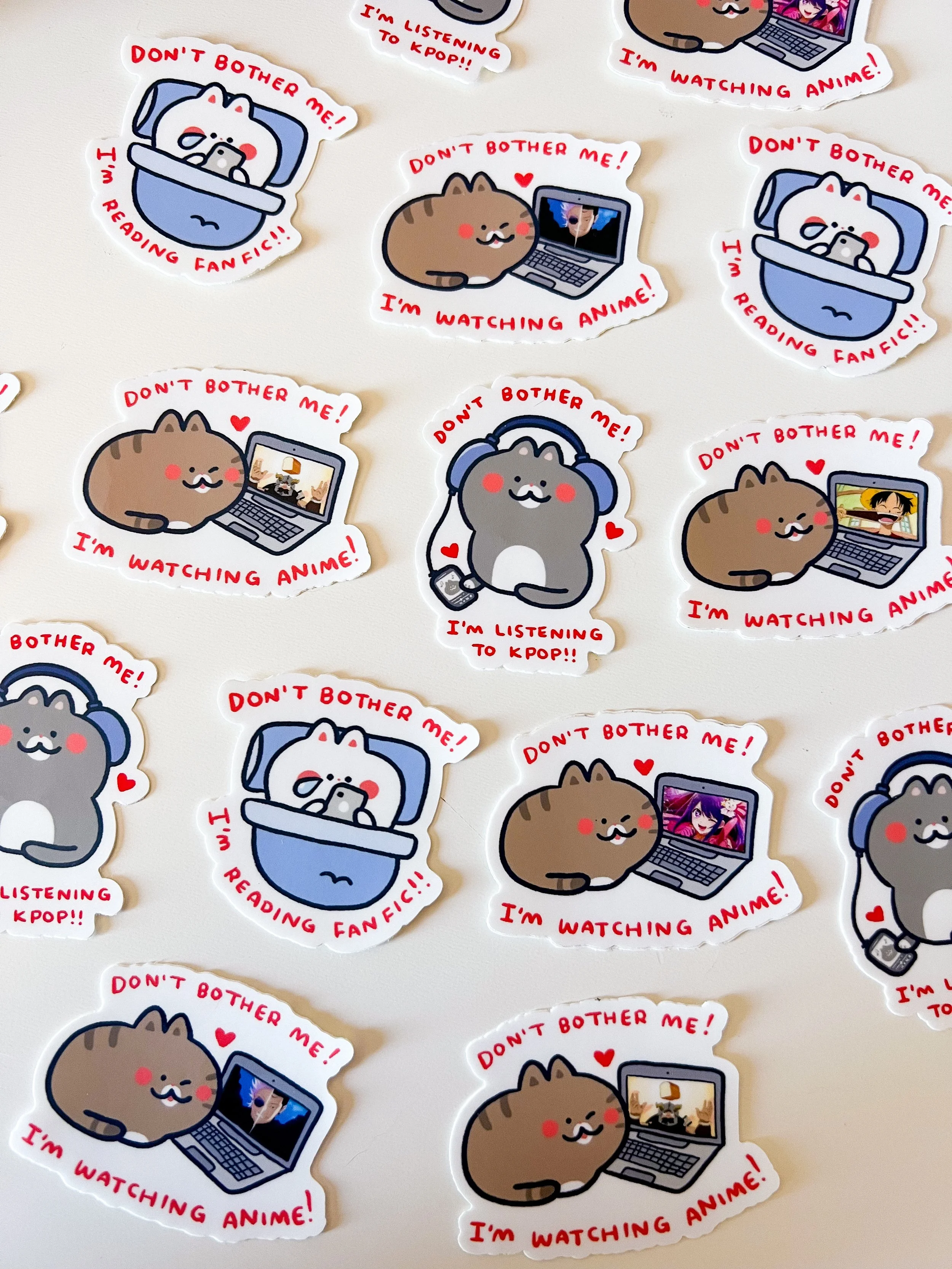 DON'T BOTHER ME! KITTY | Stickers