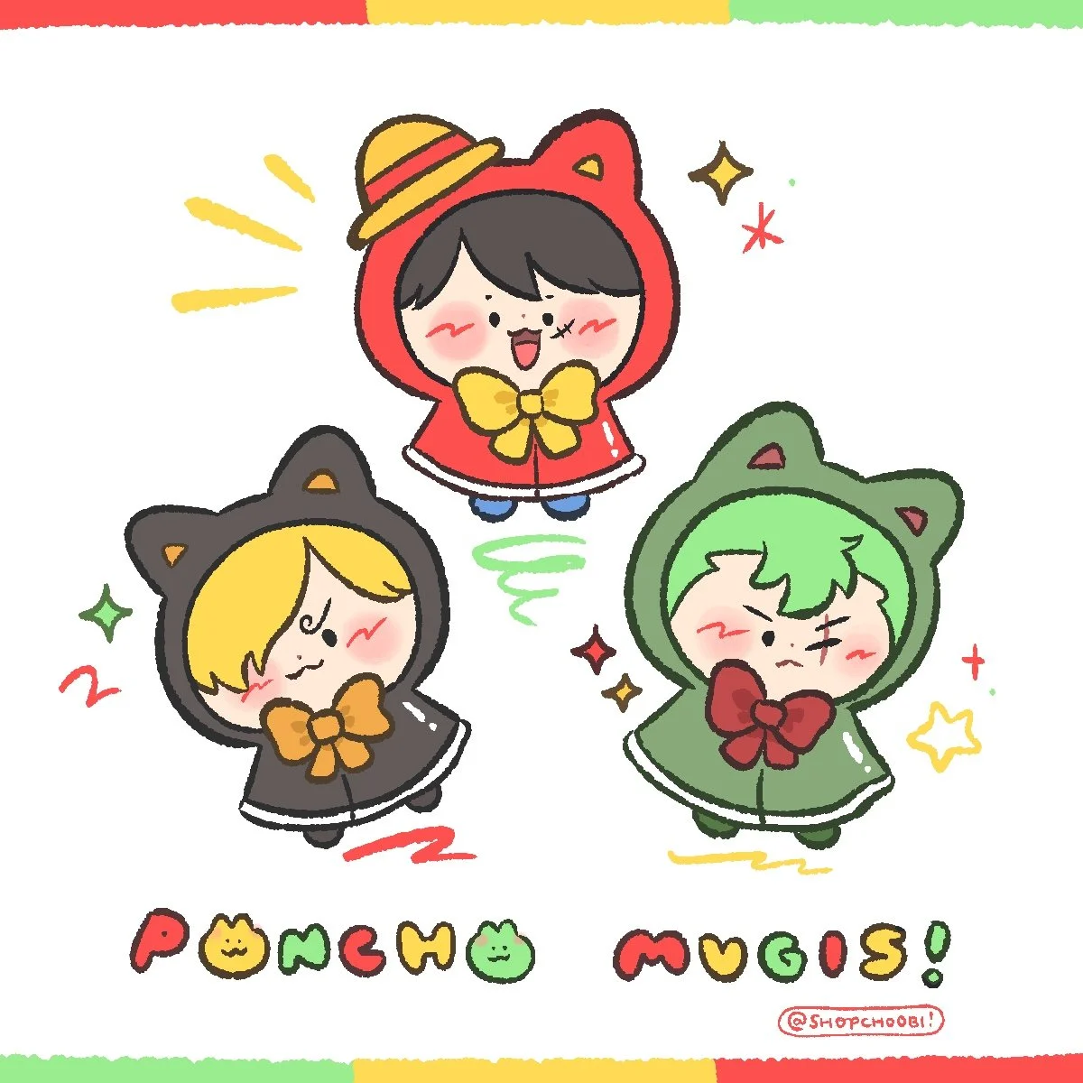 ONE PIECE PONCHO MUGIS | Print