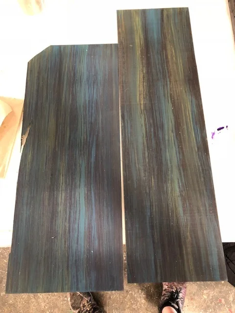 Paint Samples for Dry brush technique on Platforms