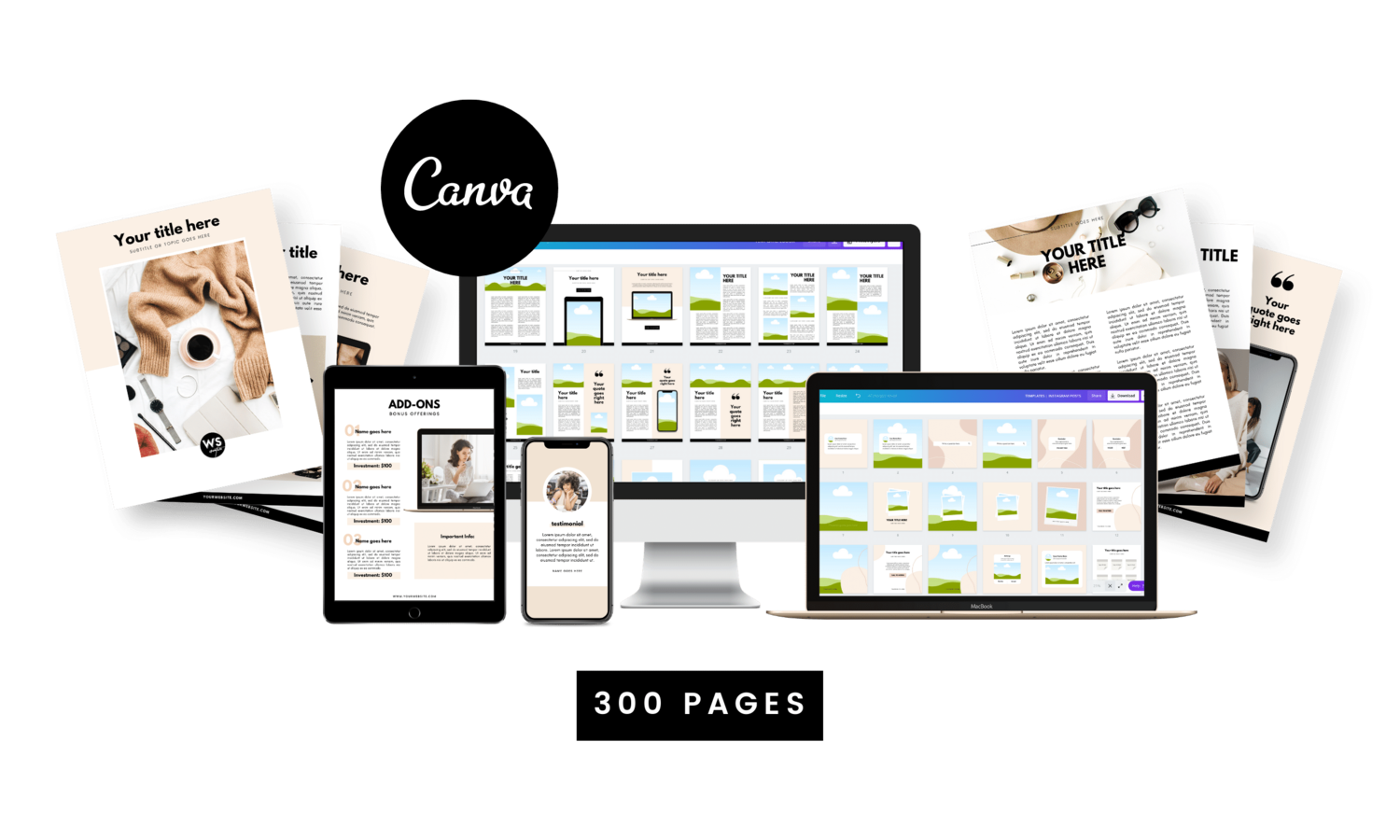 PACK Templates CANVA