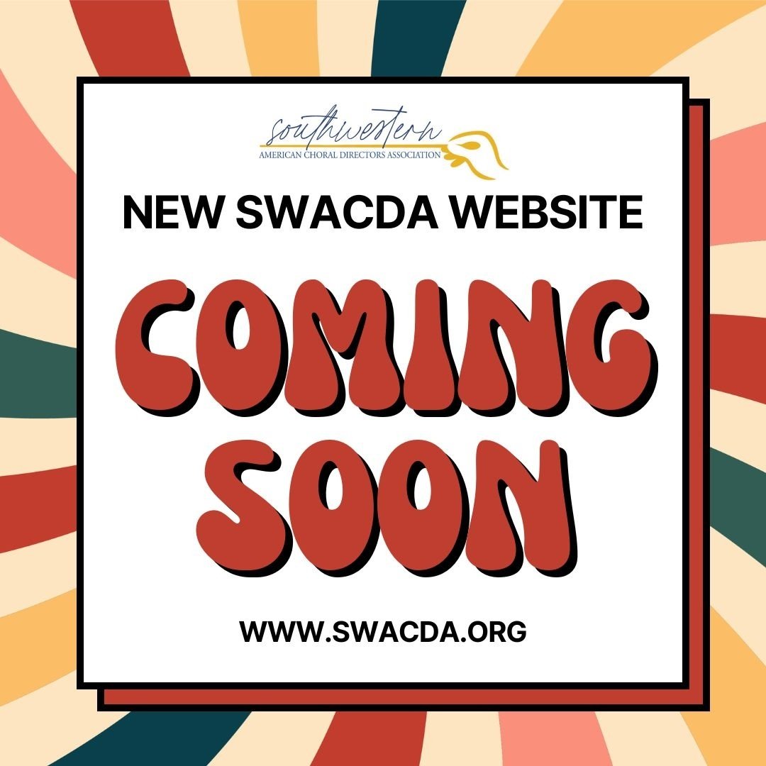 Exciting News!🎉

Attention all SWACDA members! We&rsquo;re thrilled to announce that the new SWACDA website will launch next week! Get ready for a fresh, user-friendly experience designed to enhance your membership and make accessing resources easie