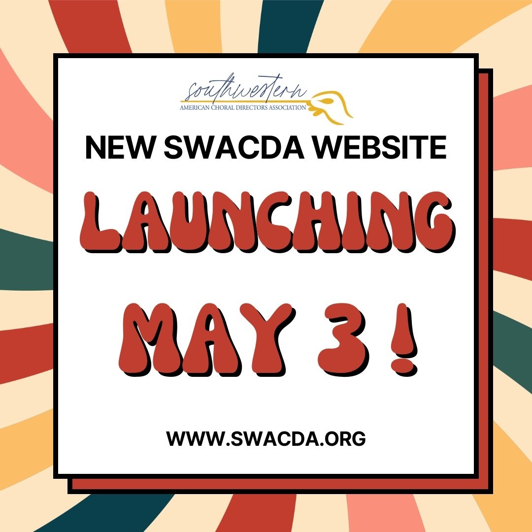 🎉 Exciting News! 🎉

We're thrilled to announce the upcoming launch of the new SWACDA website! 🚀

After months of hard work, we are delighted to officially announce that the new website will be live on Friday, May 3. The new site features a fresh l