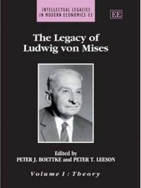 “ The Legacy of Ludwig von Mises will prove useful to both the expert in so-called Austrian economics as well as the novice who wonders what all the fuss is about. . . Boettke and Leeson have performed a valuable service in the history of economic thought, by providing a collection that will benefit both expert and novice.” -Robert P. Murphy in the Journal of the History of Economic Thought “ The profoundly original Ludwig von Mises made pioneering contributions to our understanding of the modern economy in a number of areas: the problem of economic calculation under socialism, the dynamics of the mixed economy, the ordering role of market forces in banking and finance, and the monetary-shock theory of the business cycle. Editors Peter Boettke and Peter Leeson have usefully brought together a wide-ranging collection of papers – including some surprising choices – to exemplify fruitful research along Misesian lines. These volumes will help to give to Mises’s insights the greater prominence among economists that they richly deserve." -Lawrence H. White (George Mason University)