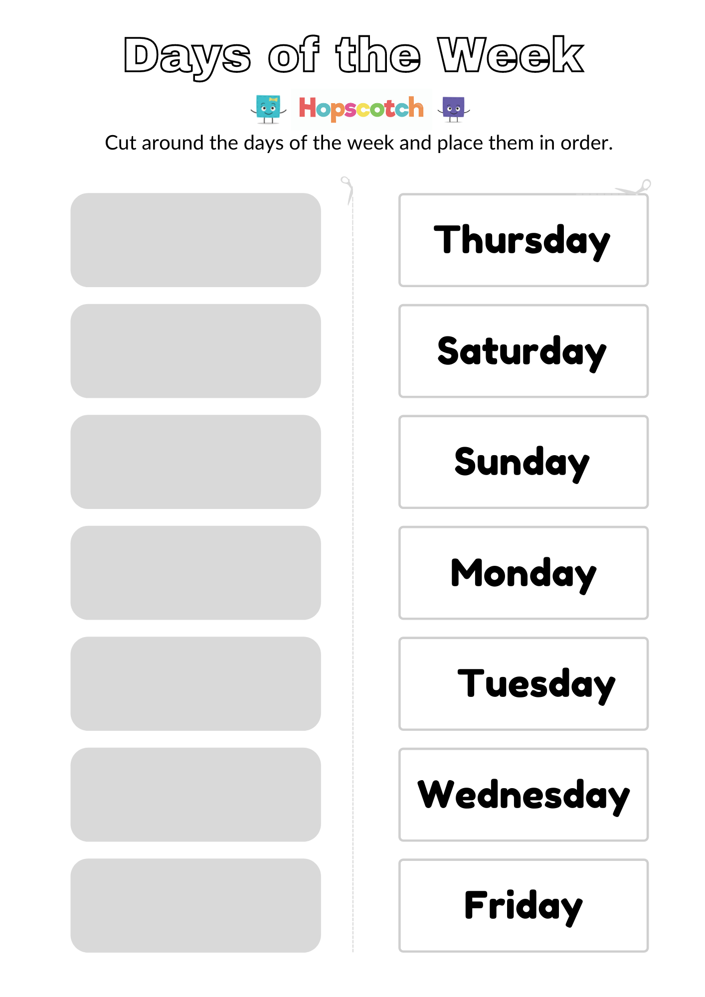 days-of-the-week-cut-paste-hopscotch