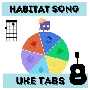 Habitats Song Ukulele Tabs