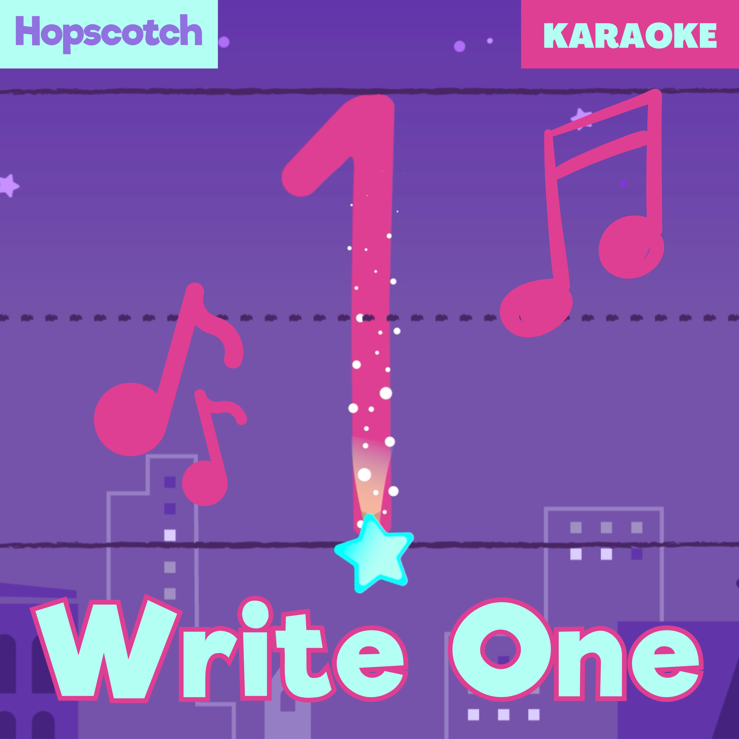 Write 1 (One) Backing Track — Hopscotch