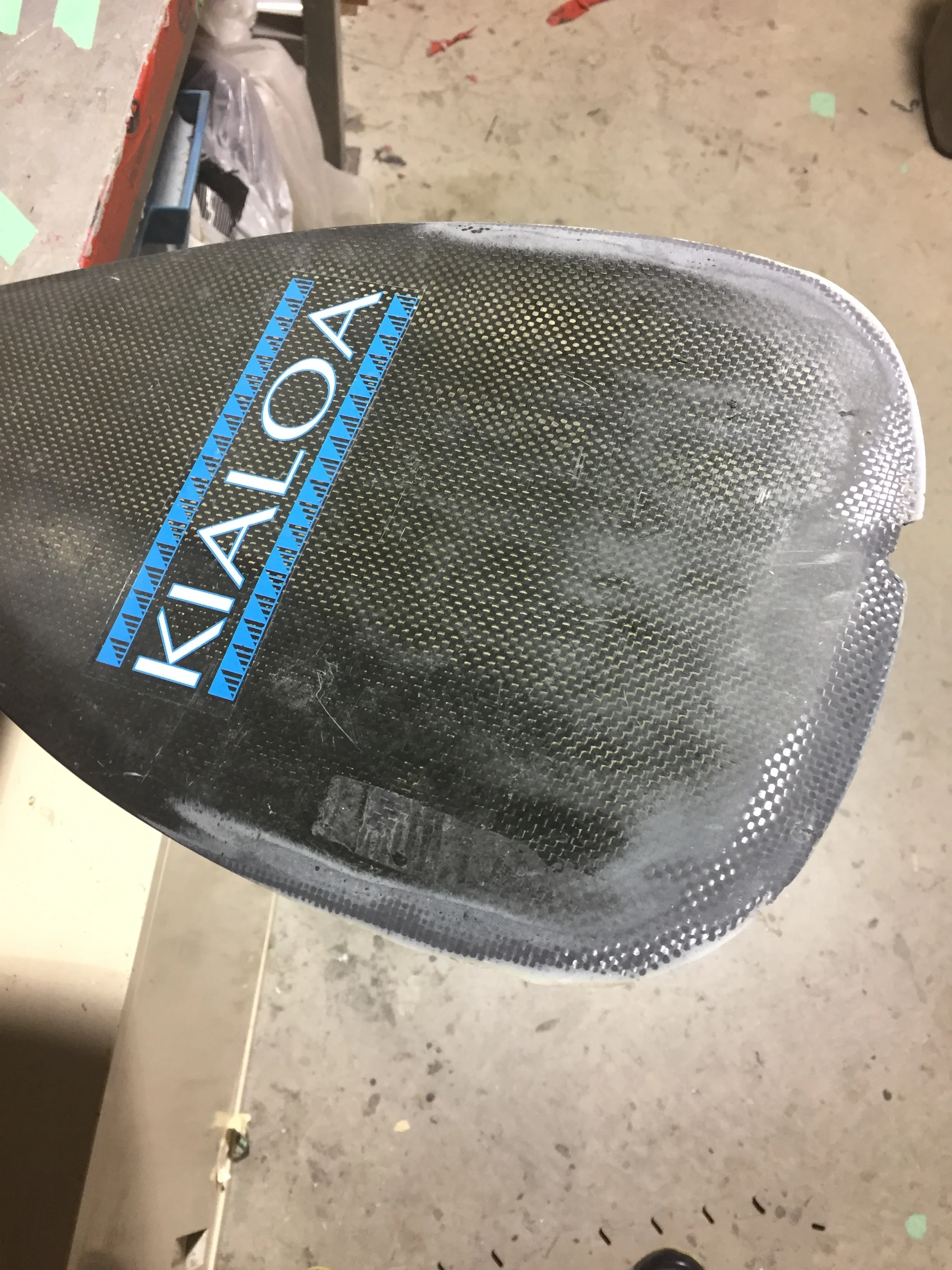 Carbon paddle repair