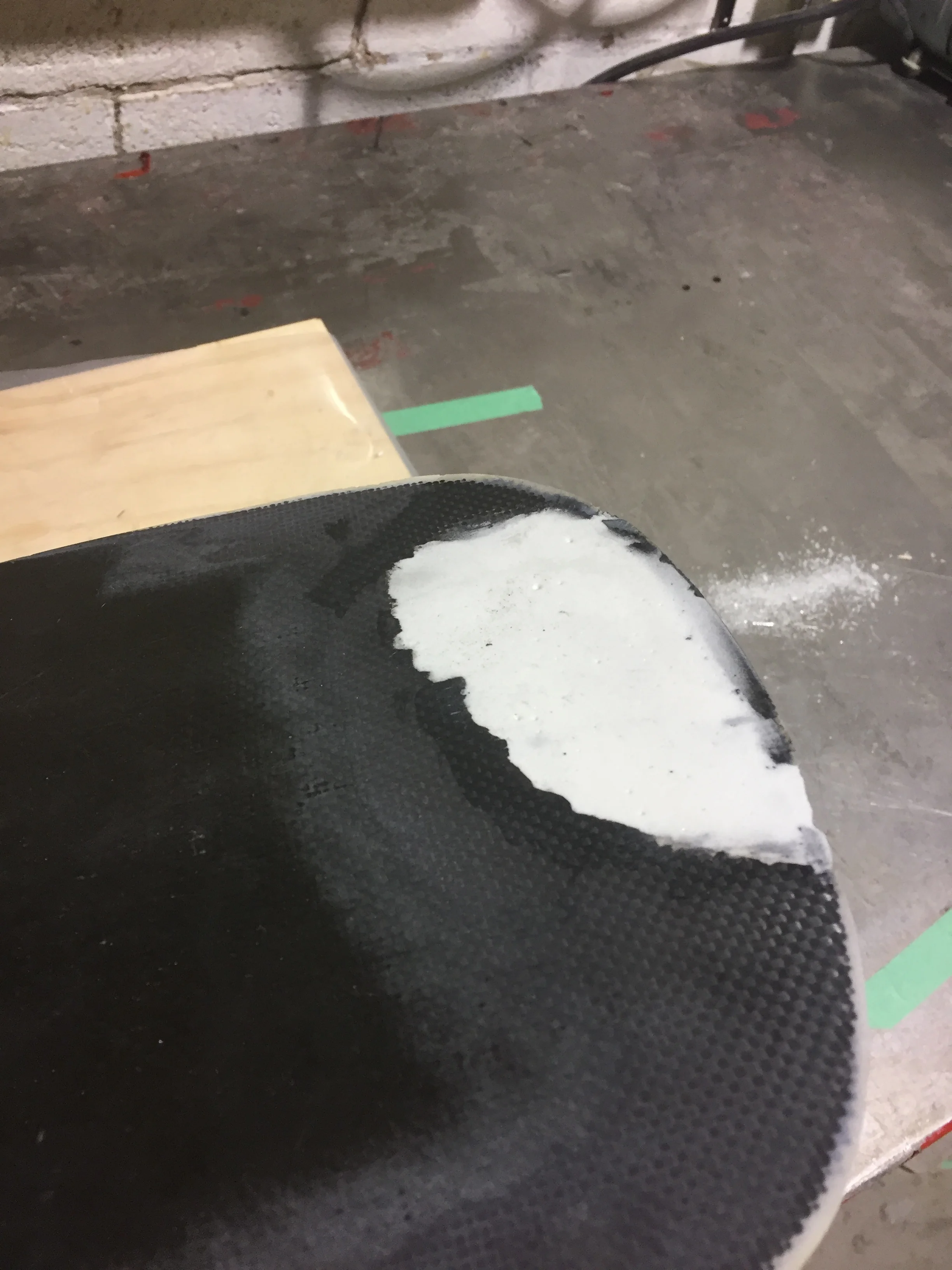 Carbon paddle repair