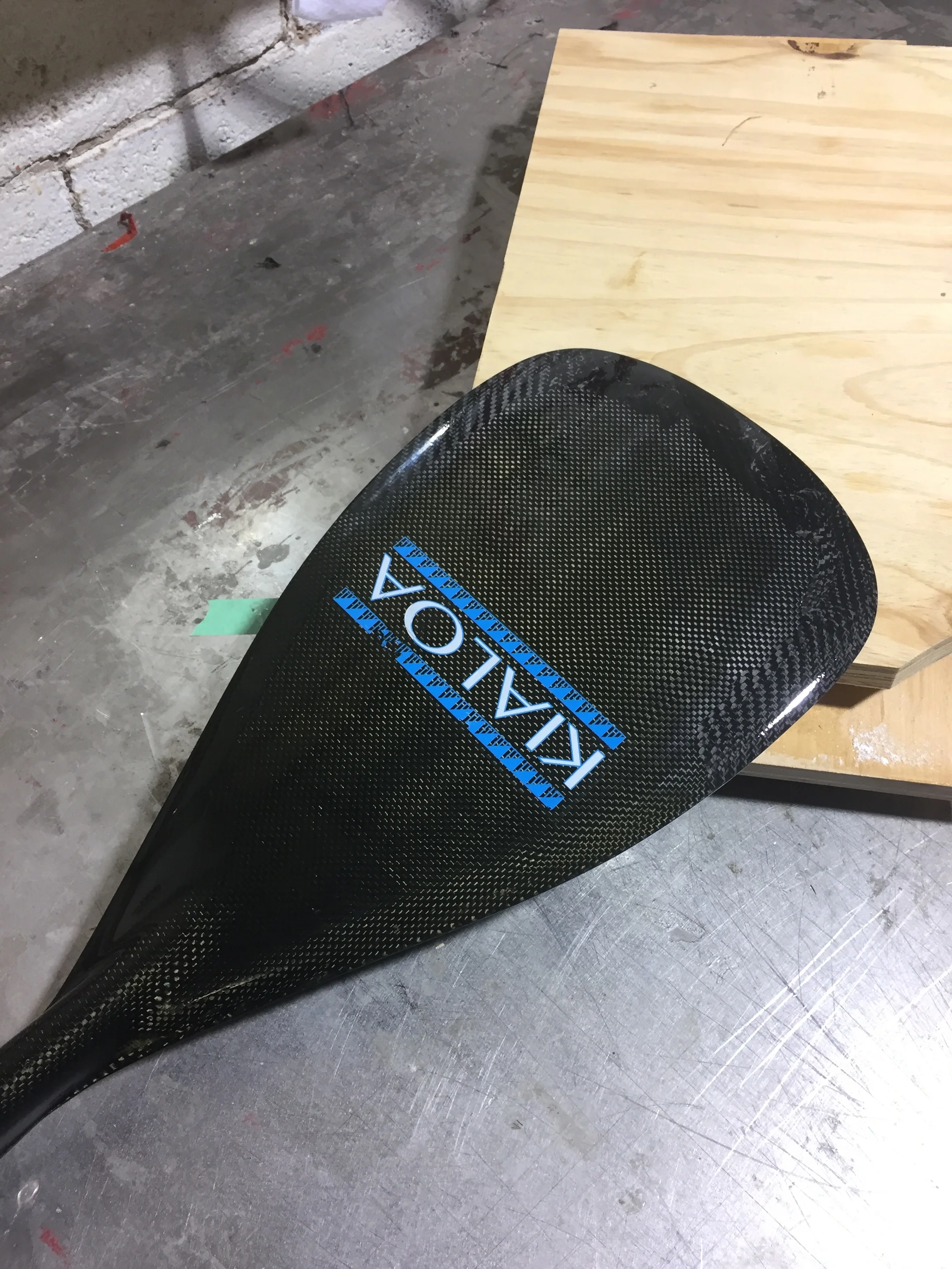 Carbon paddle repair