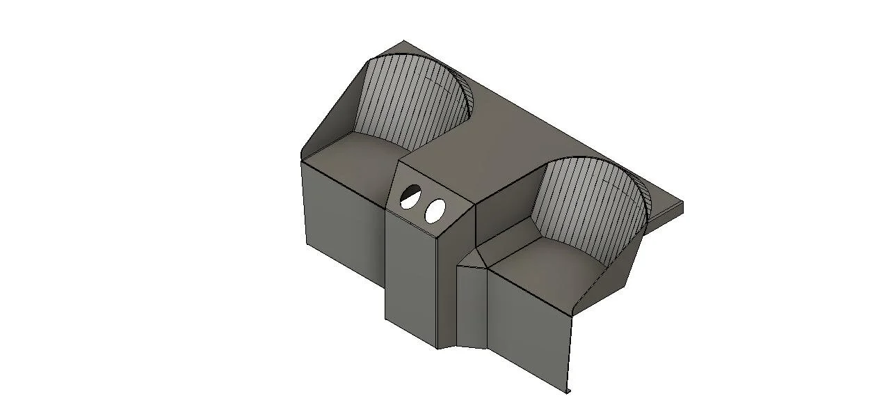 Sheet metal CAD model