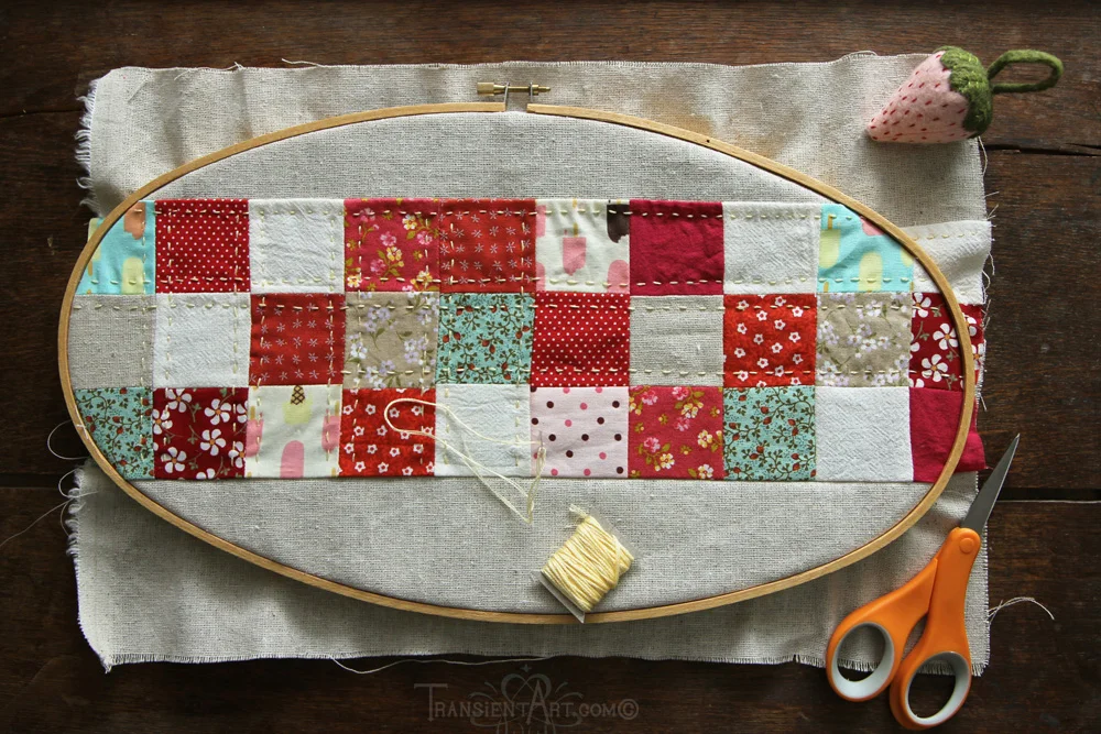 Sewing a Thread Catcher