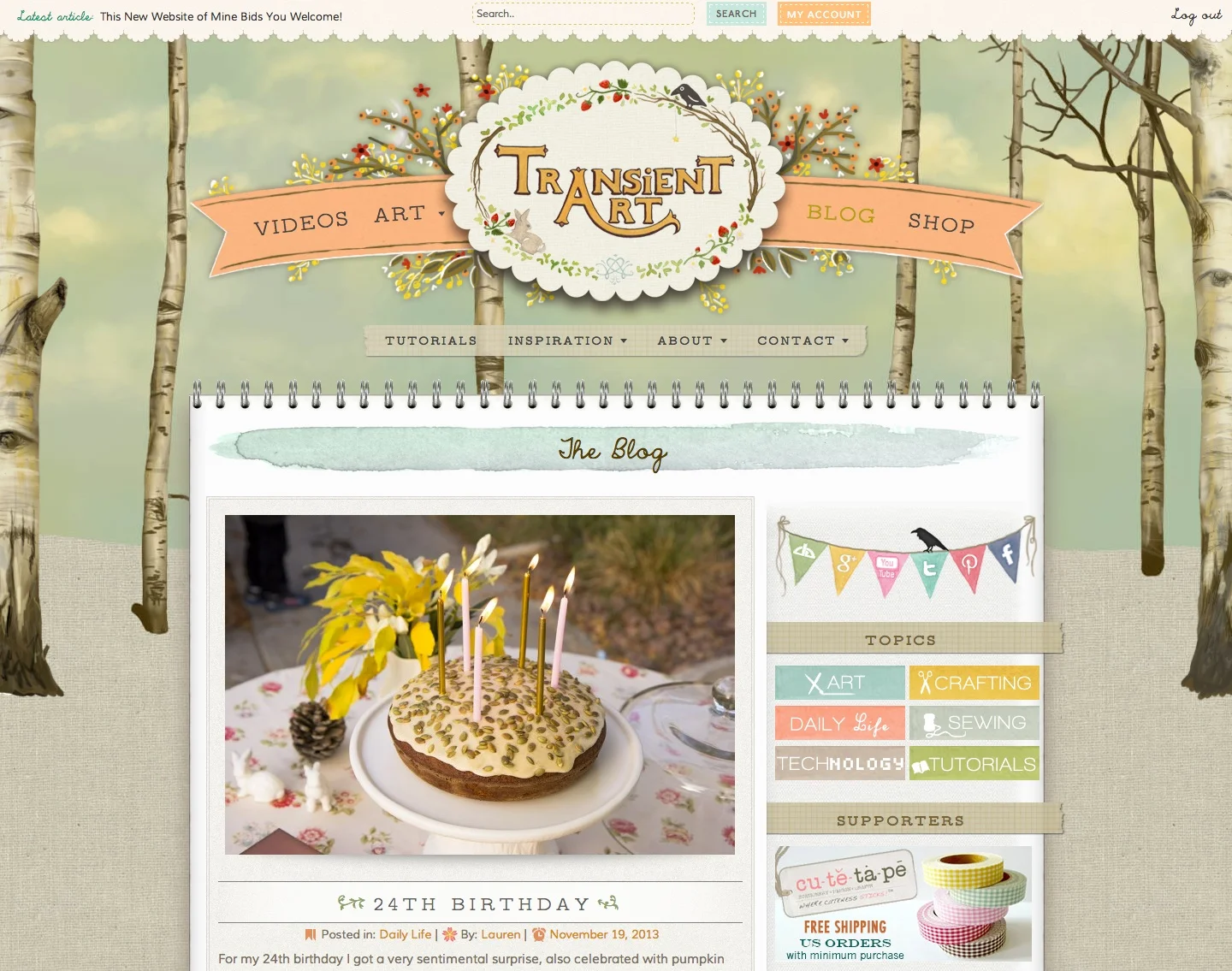 This New Website of Mine Bids You Welcome!