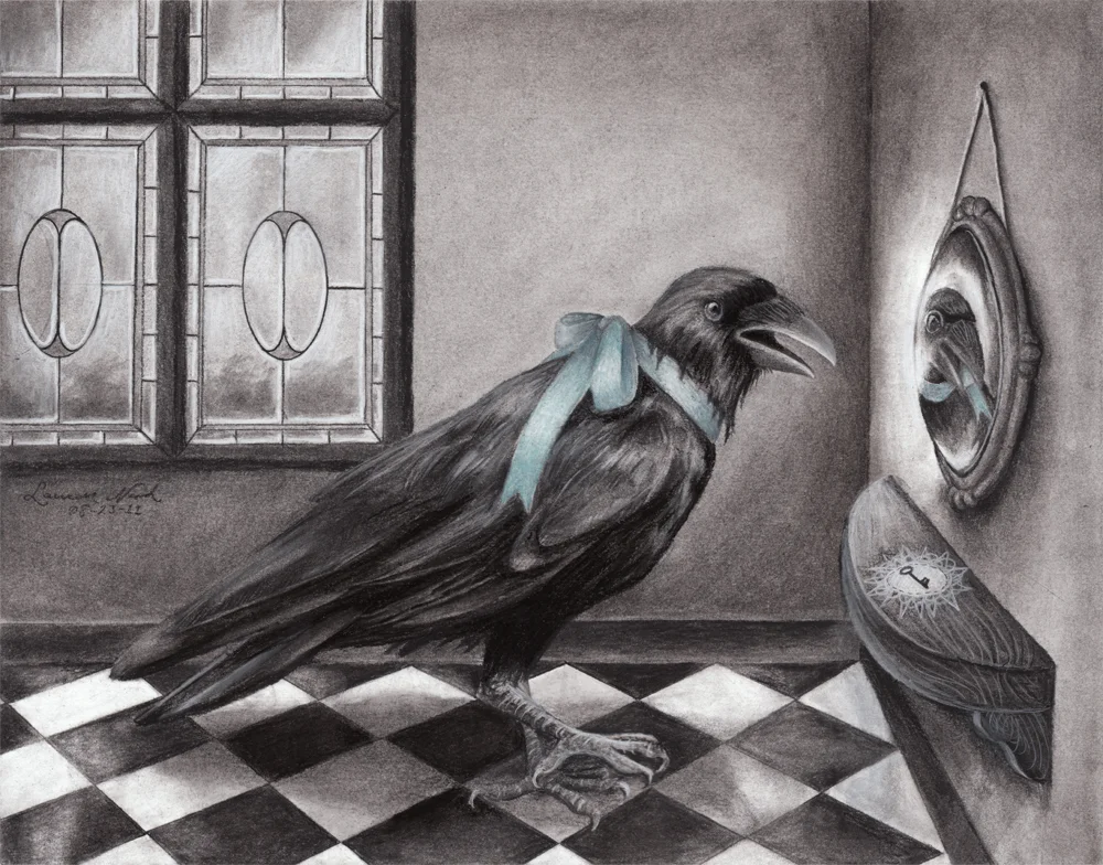 Crow in the Looking Glass