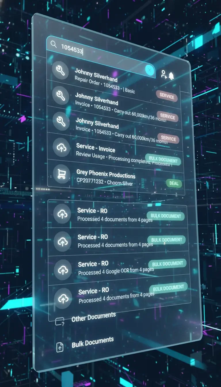 Drivible Lets you search and find your documents in a second