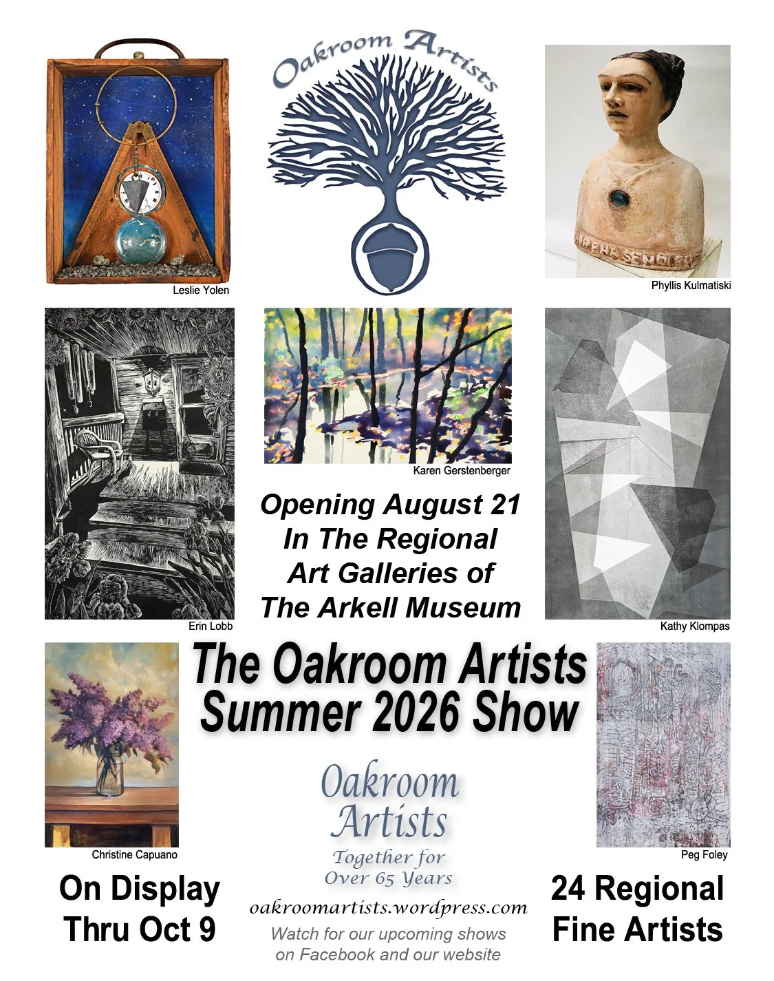 Oakroom Artists at the Arkell 