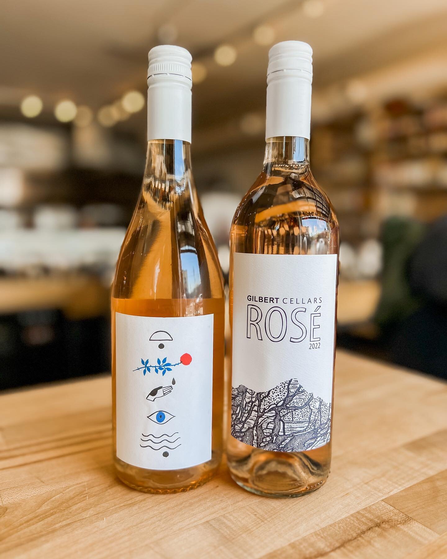 Ros&eacute; all week from our refreshing selection! 🌷

Featuring Kind Stranger &amp; Gilbert Cellars both locally made in Washington. 

Add a bottle to your Mother&rsquo;s Day order too!