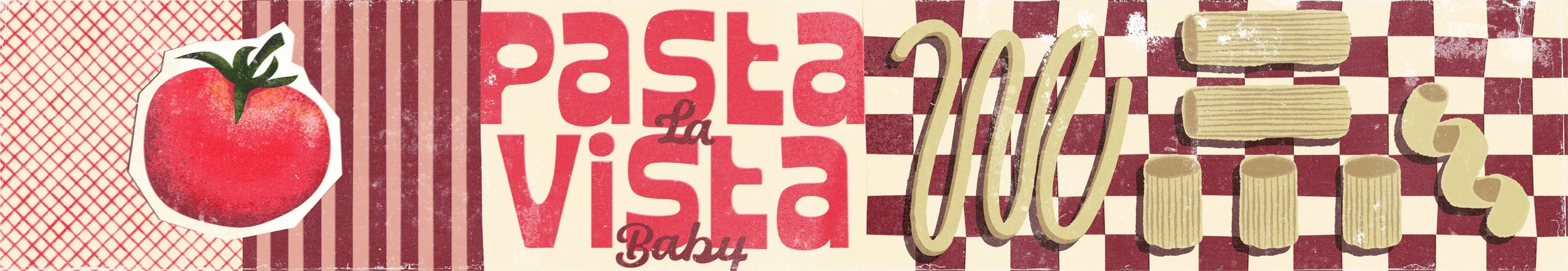 Happy Italy wall illustrations - 3