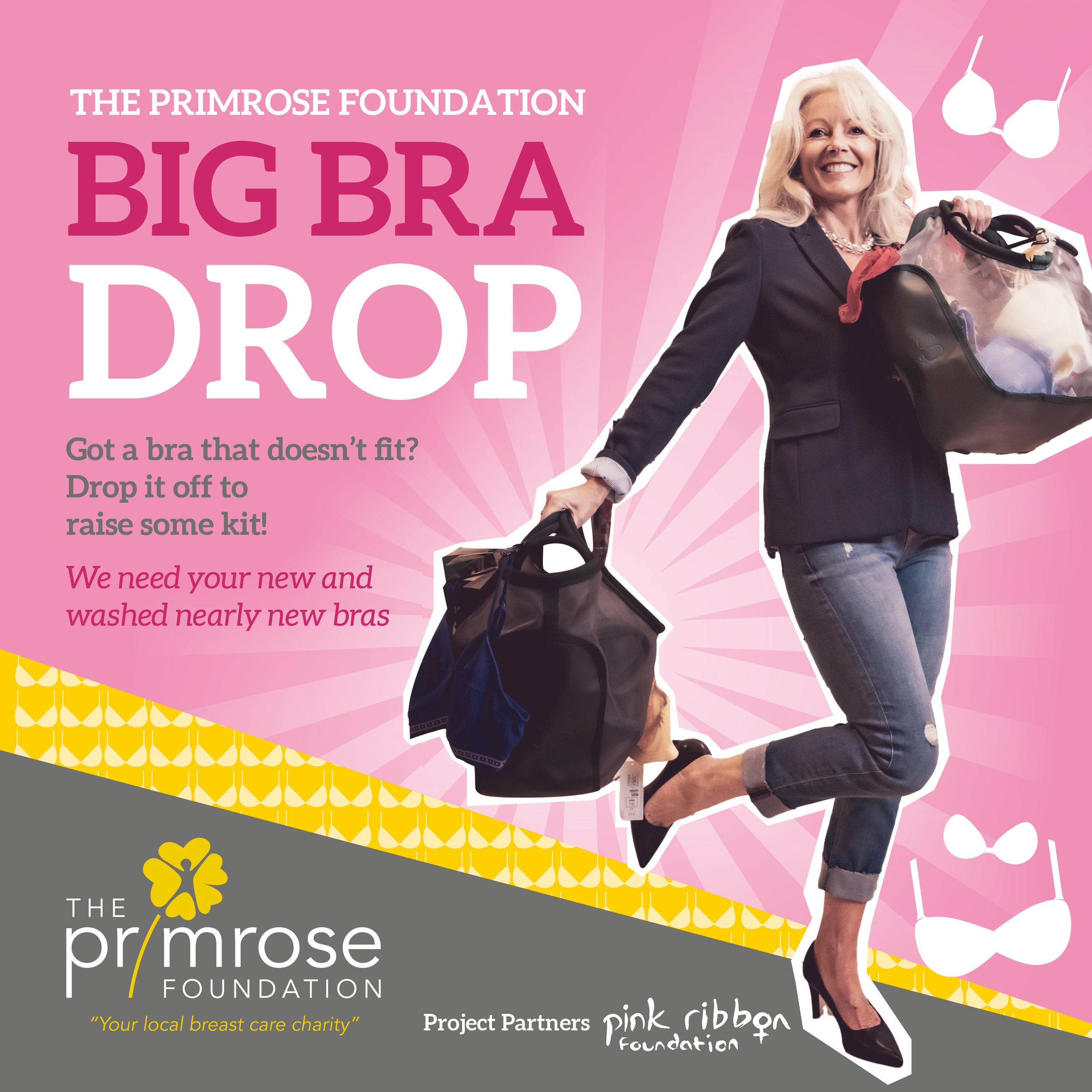 The Big Bra Drop — The Primrose Foundation
