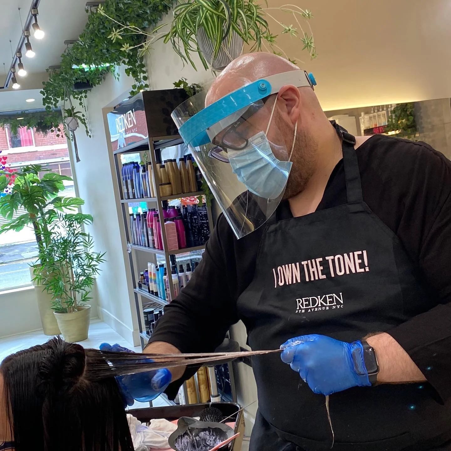 From 8th August it is mandatory to wear a face covering in hair salons, please, let&rsquo;s stay safe together and keep smiling. CB x