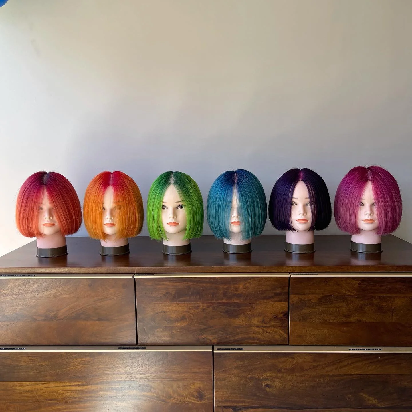 Our dollies are ready for #pride

Are you?

We do #vivid too 🌈

#lgbt #pridemonth #hair #hairstyles #fleetwood #blackpool #lancashire