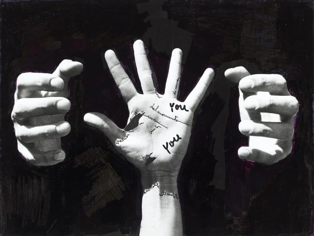Image: Ketty La Rocca, Appendice per una supplica, 1972, still from video. Courtesy of The Estate Ketty La Rocca, Florence (managed by the artist’s son, Michelangelo Vasta).