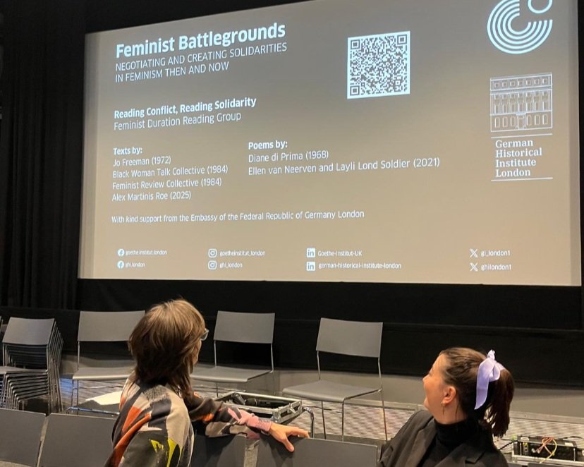 Reading Conflict, Reading Solidarity: FDRG at 'Feminist Battlegrounds'