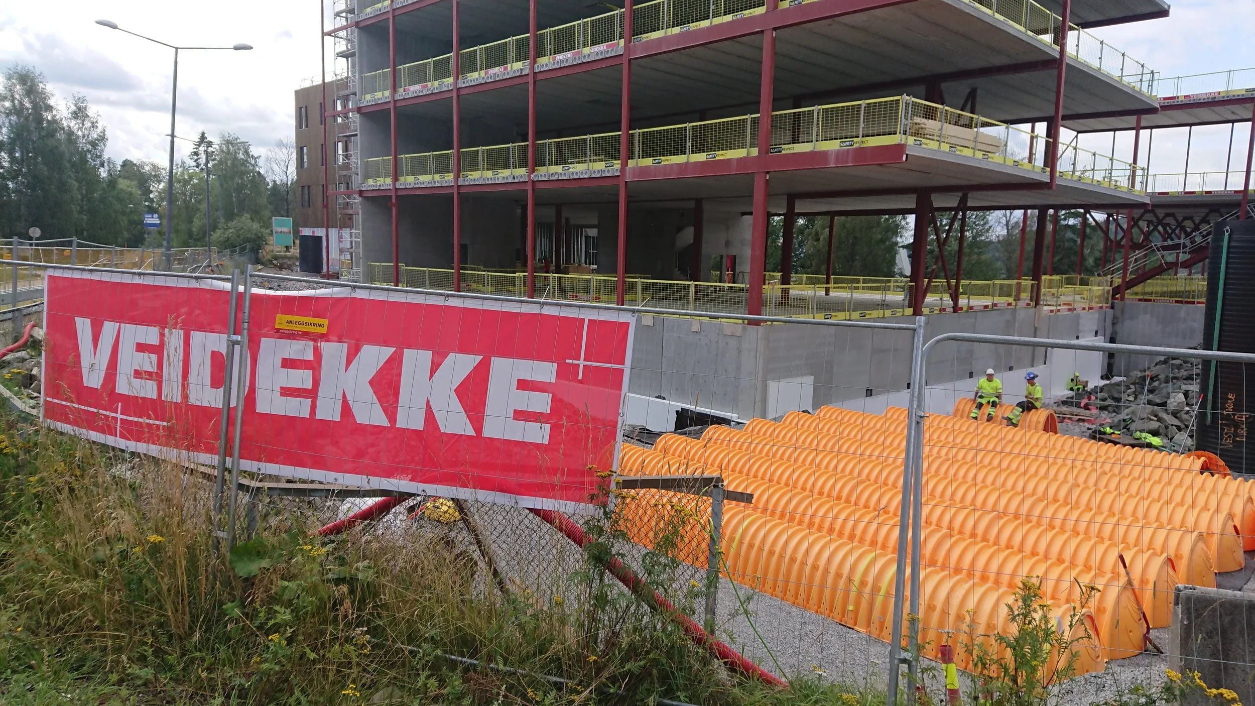 Bygging av fordrøyningsbasseng