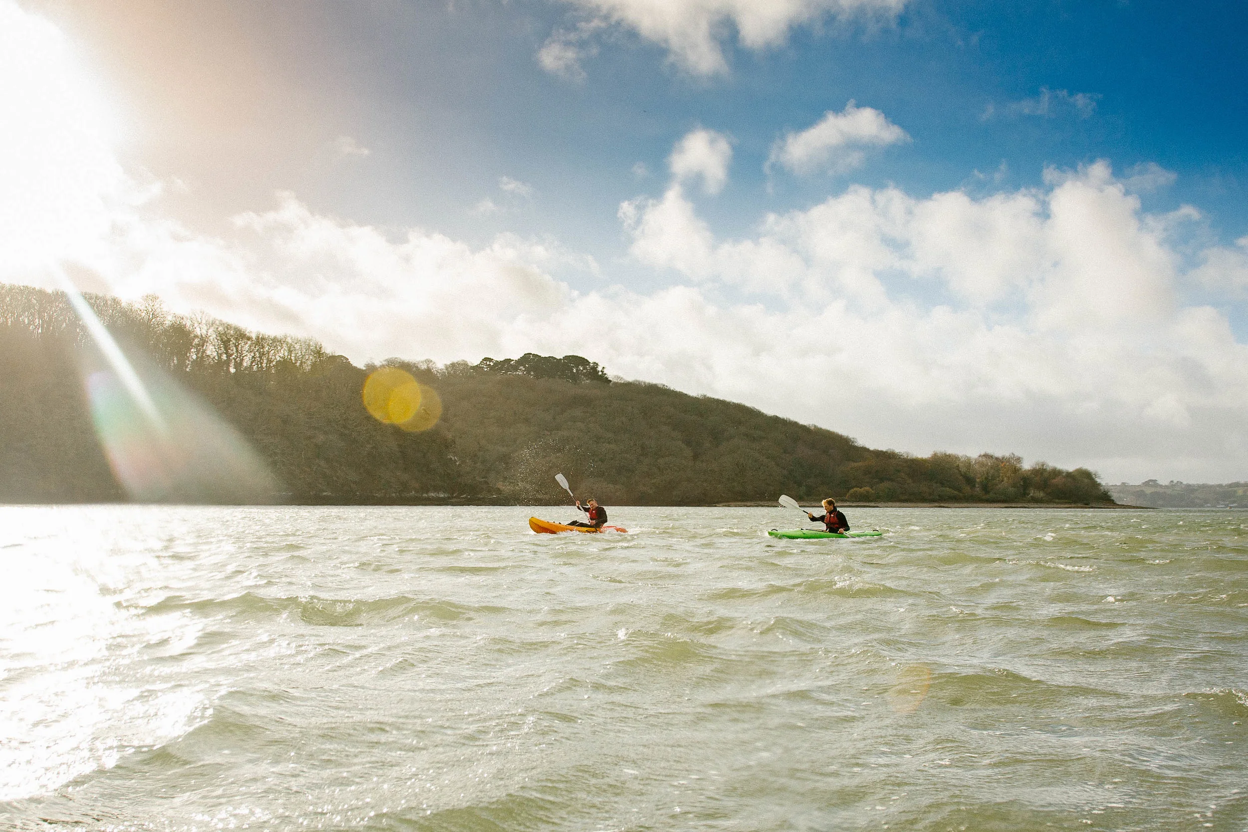 Thera-Sea kayaking