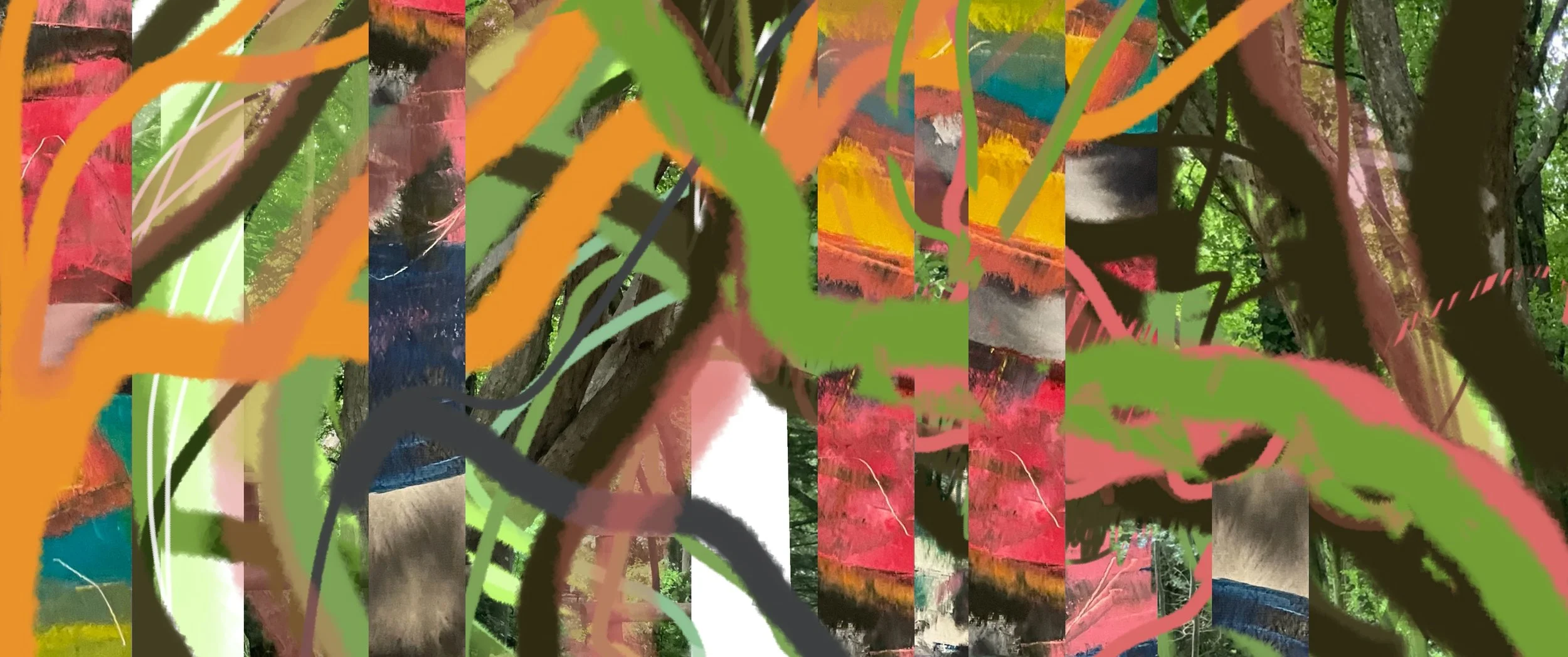 French forest wedding. 