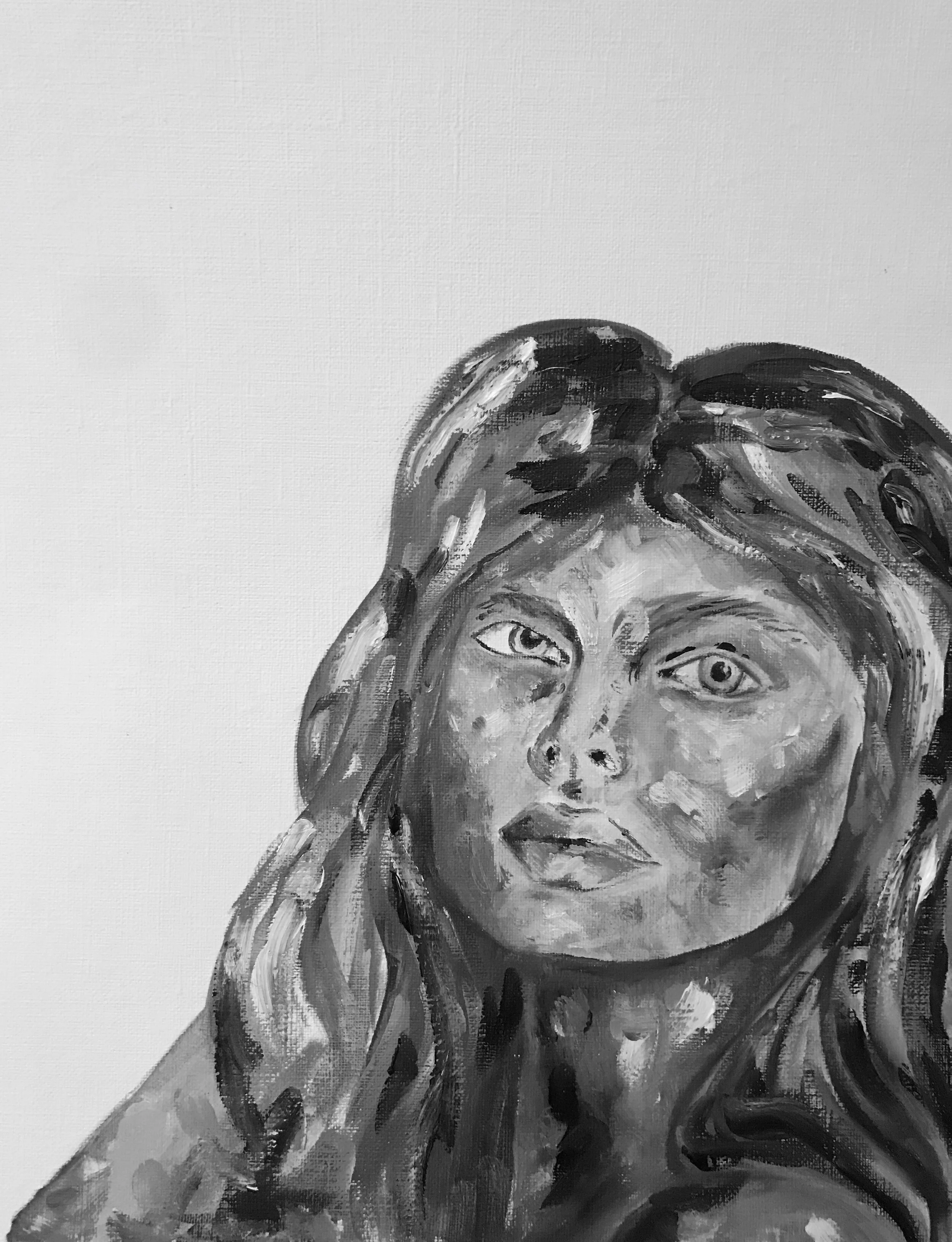 Daphne (Acrylic &amp; Oil)