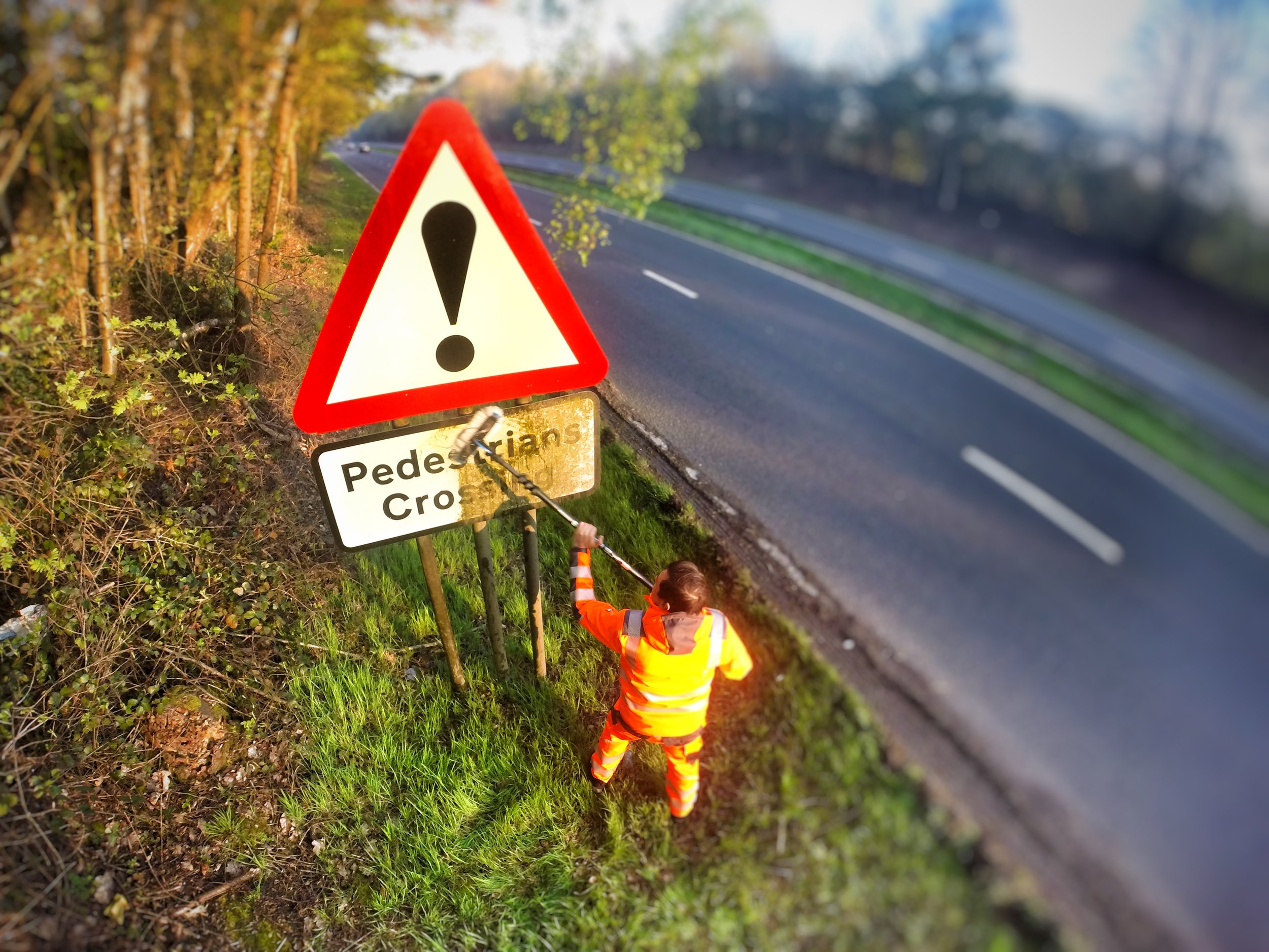Road Sign Cleaning.JPG