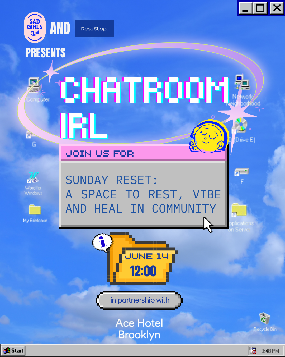 Chatroom IRL x Rest Stop