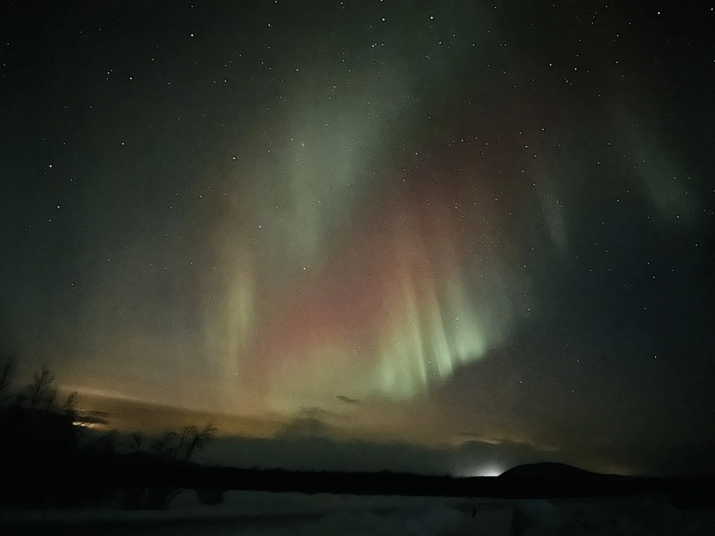 NORTHERN LIGHTS IN LAPLAND😁☀️