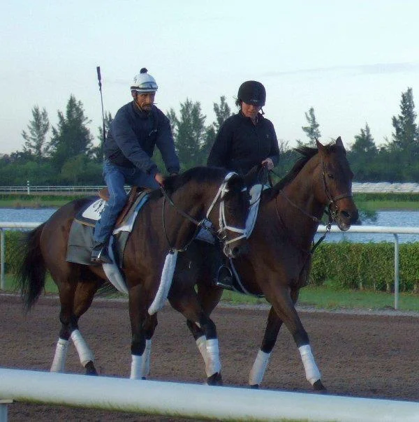 Kim ponying Scat Daddy