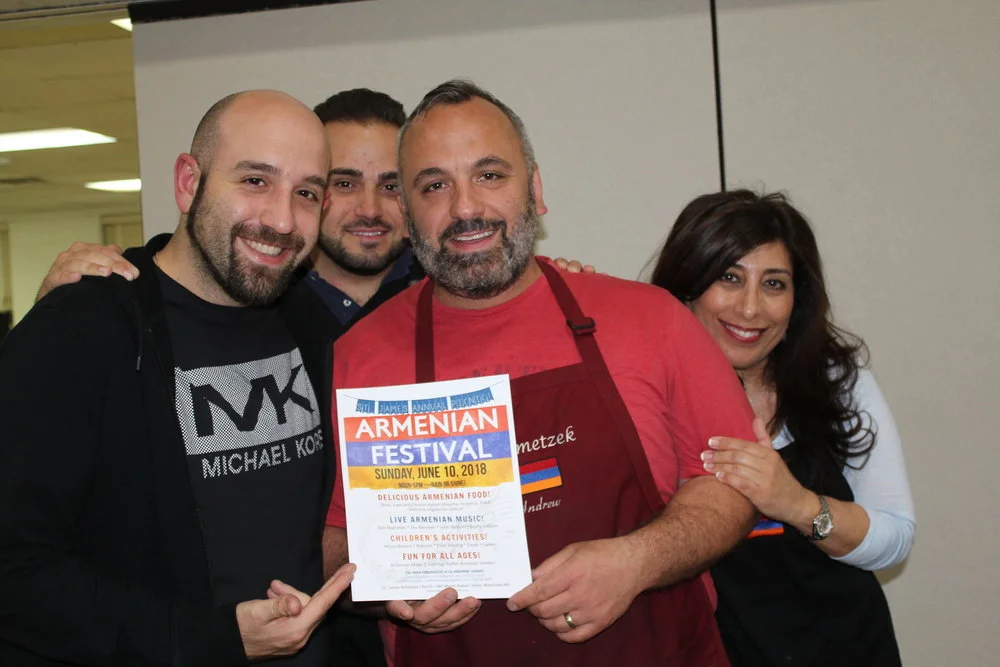 Armenian Festival at St James organizers. Watertown. Photo Credit: Susan Pattie