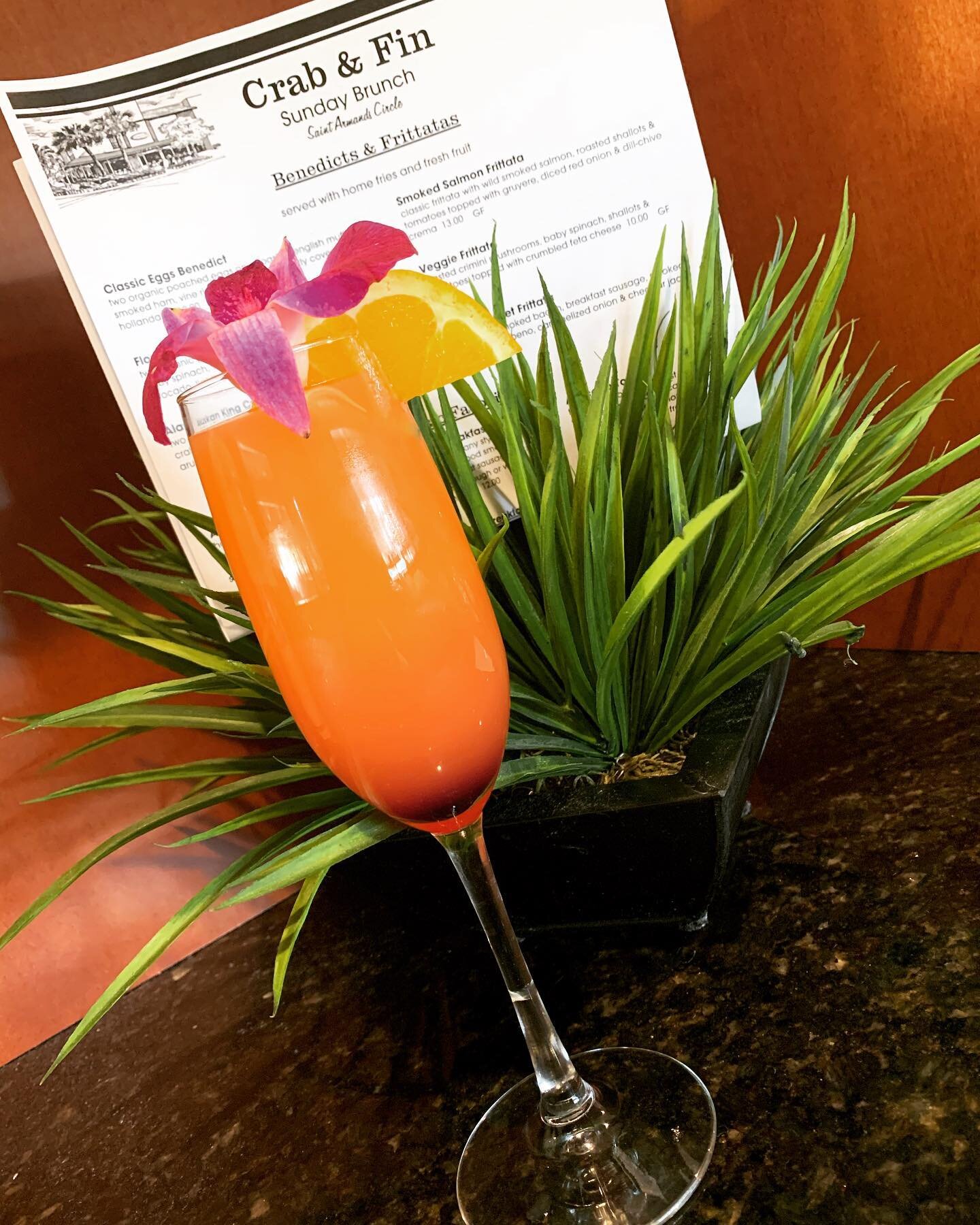 Join us for brunch on Sunday, February 2nd between 11am &amp; noon and receive a complimentary Ringling Mimosa by mentioning this Instagram post.