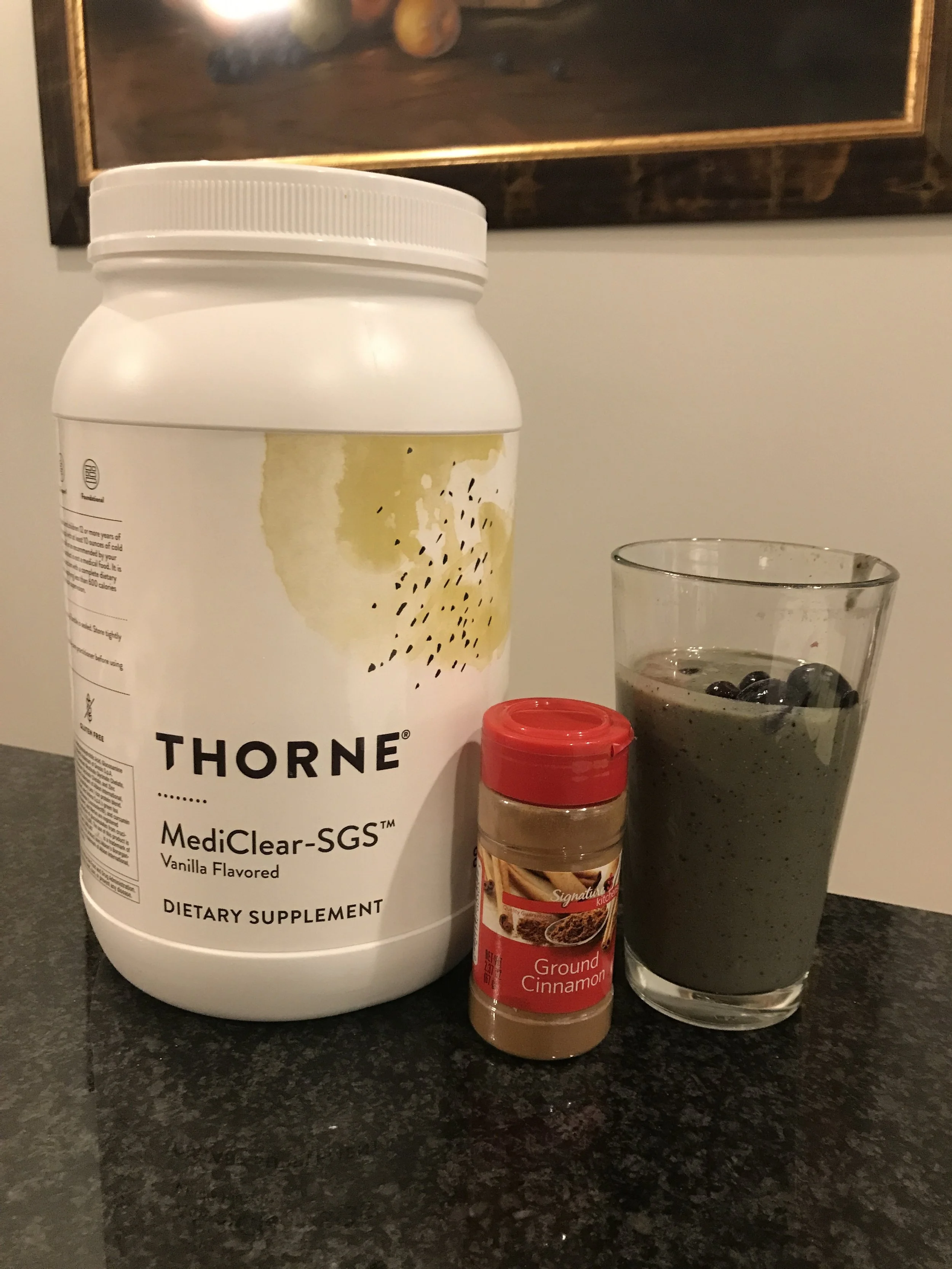 Blueberry Muffin Protein Shake