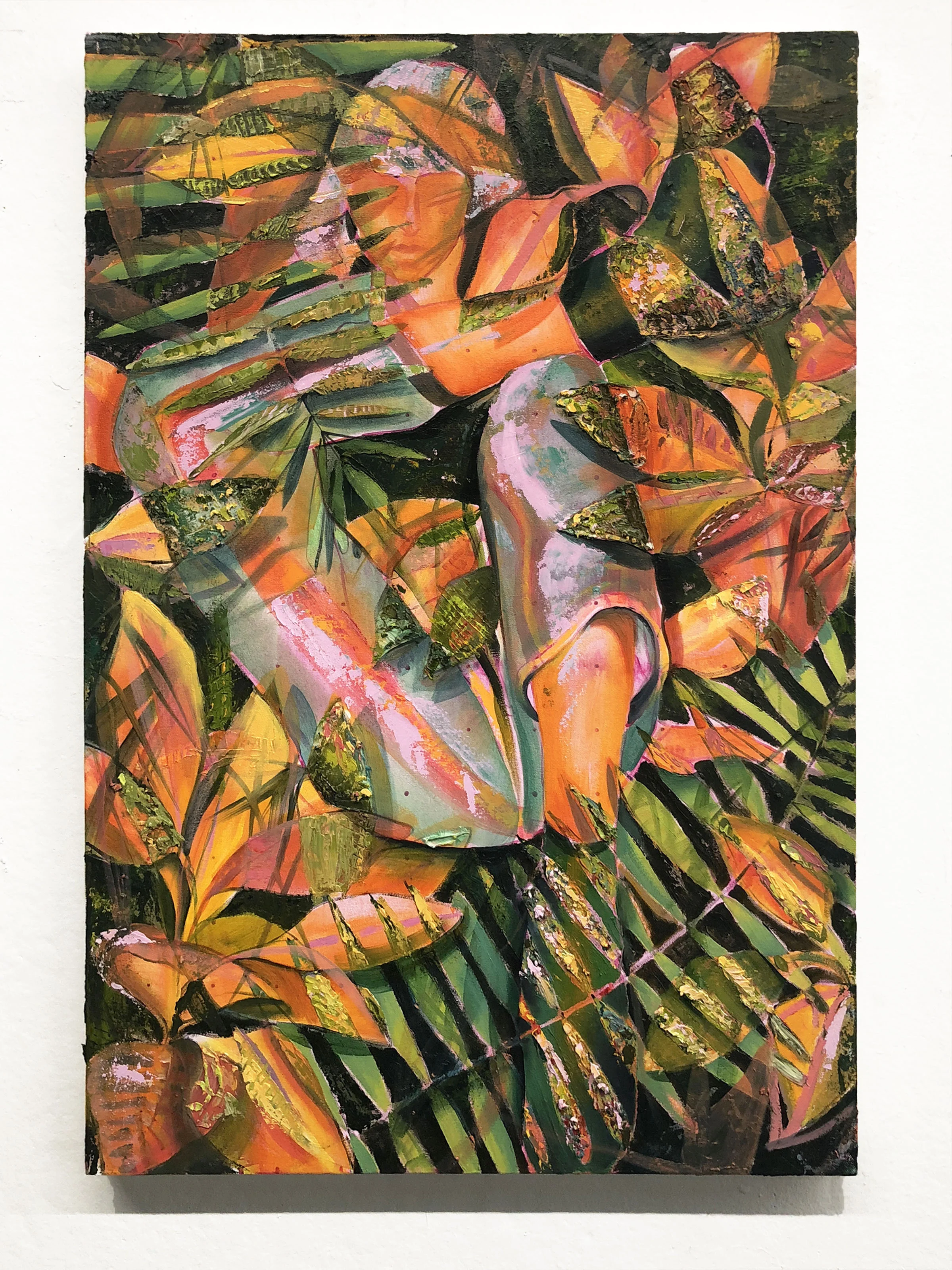 I Am Here 24 x 36” oil on canvas Sold - private collection