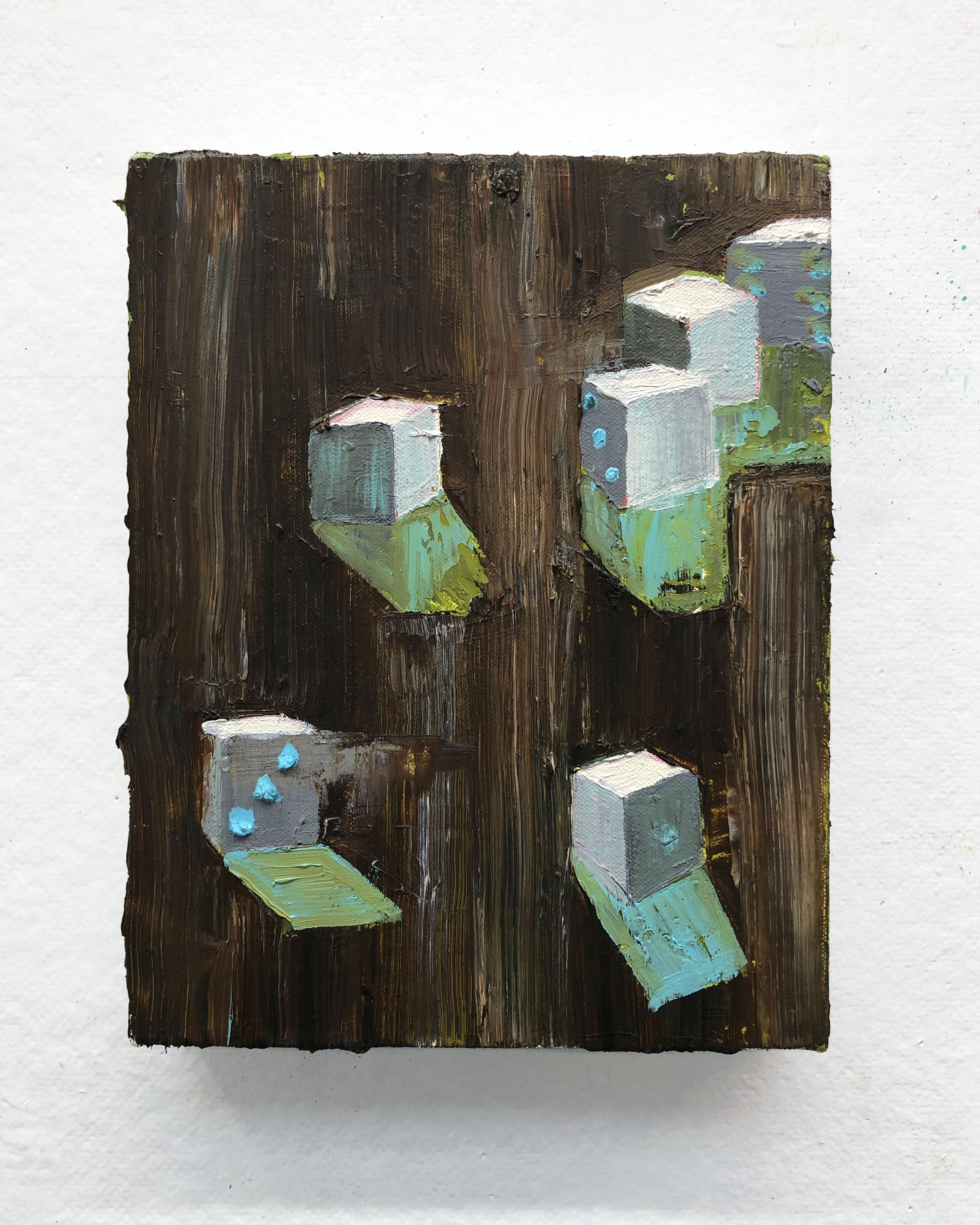 All Fun & Games 8 x 10” oil on canvas