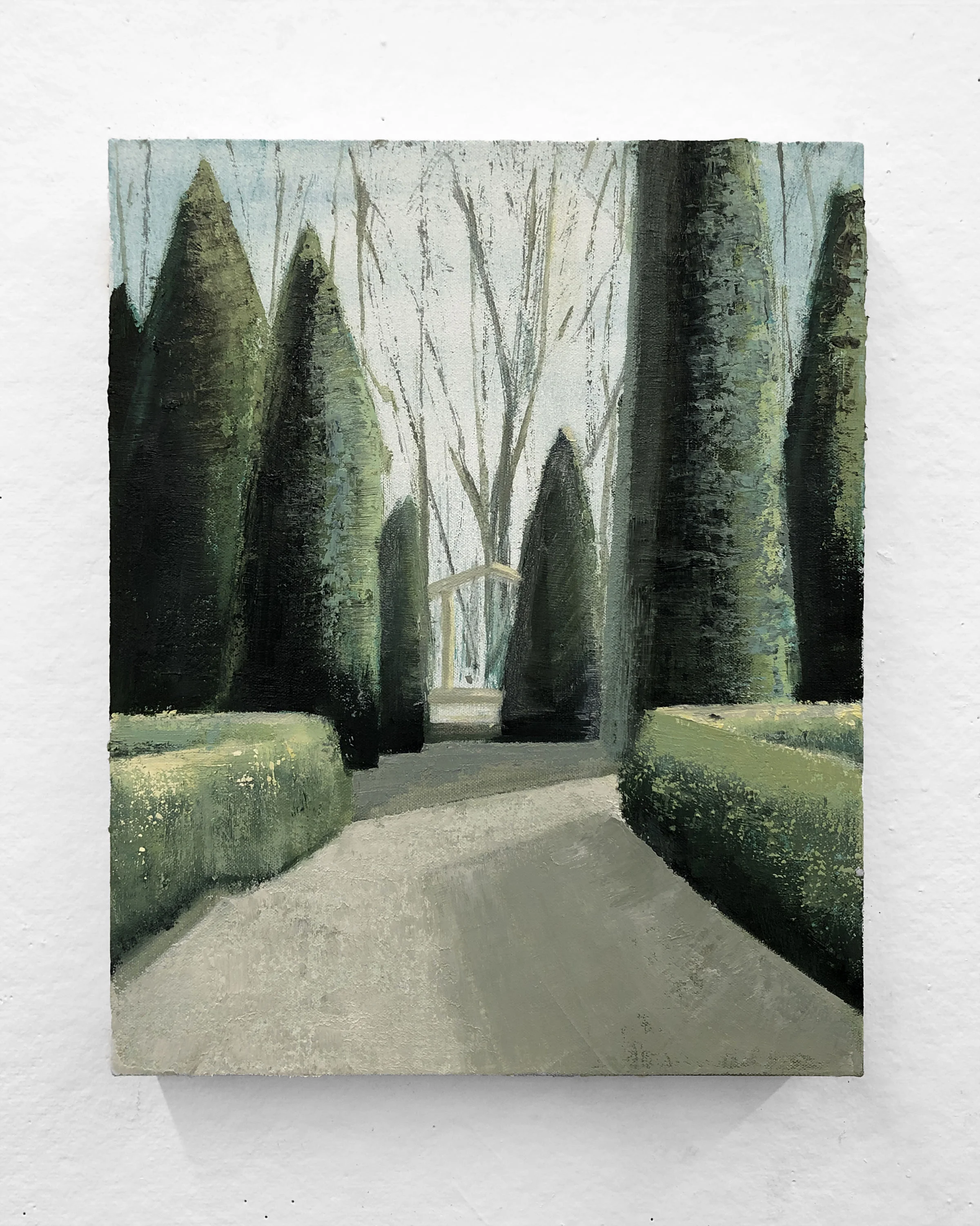 Cut Clean 12 x 15” oil on canvas