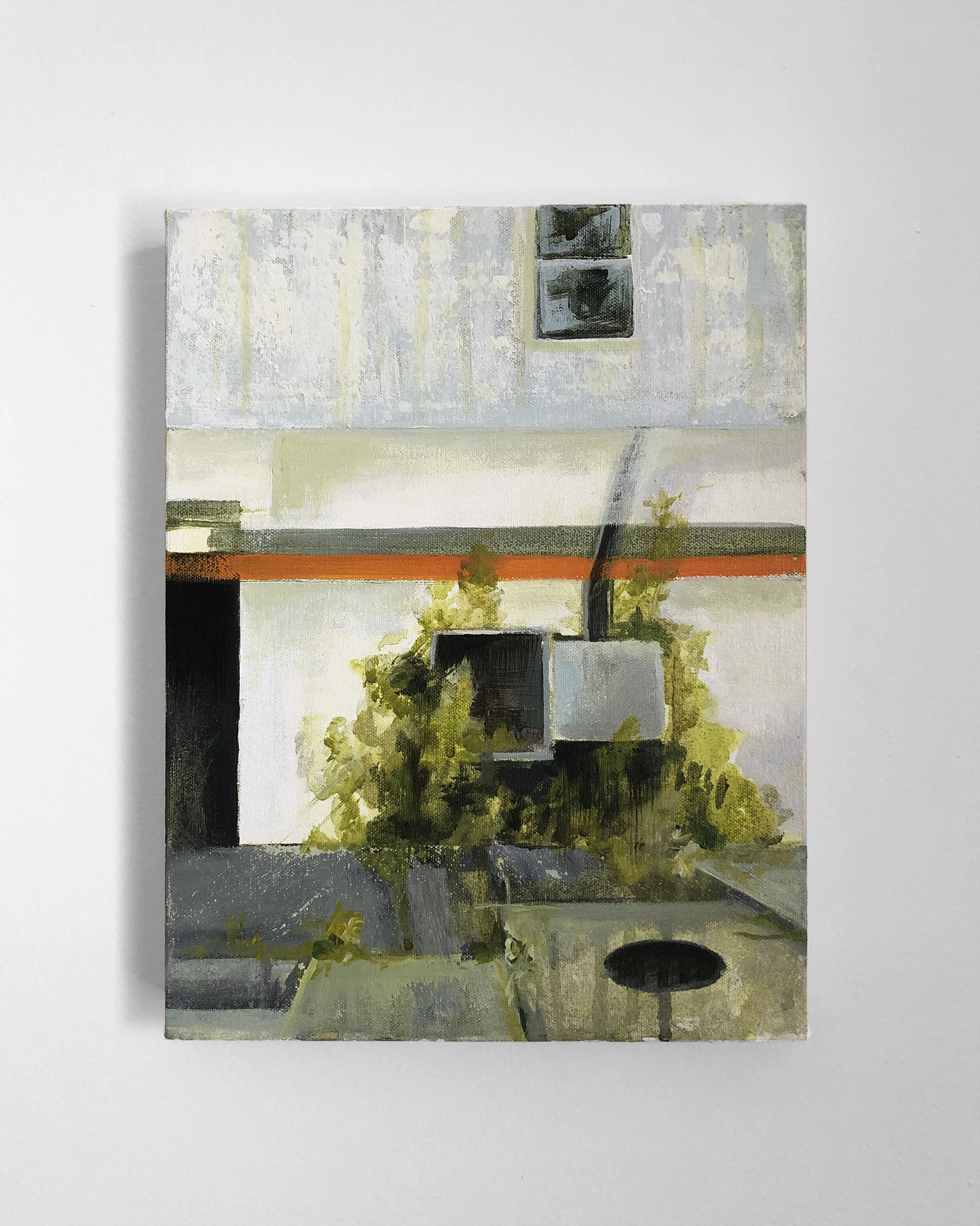 uncharted territory 12 x 9” acrylic on canvas
